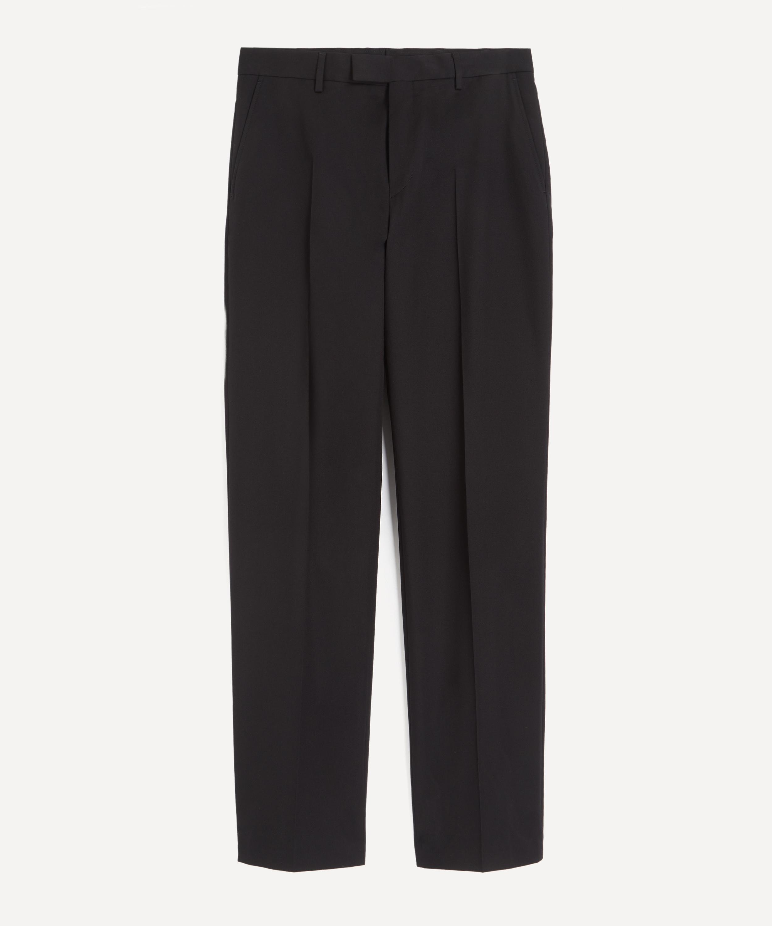 Dries Van Noten - Navy Straight-Leg Tailored Trousers image number 0