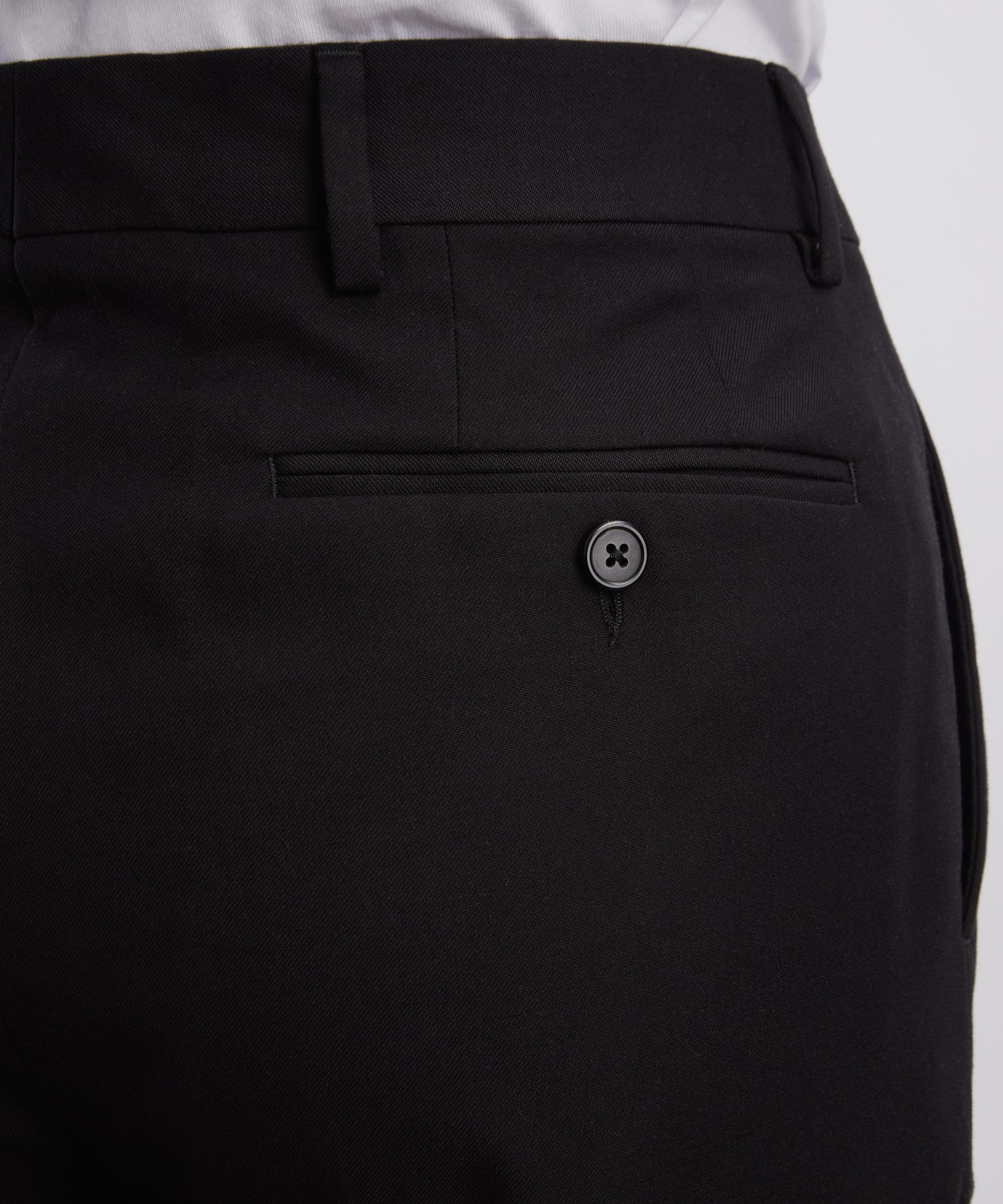 Dries Van Noten - Navy Straight-Leg Tailored Trousers image number 4