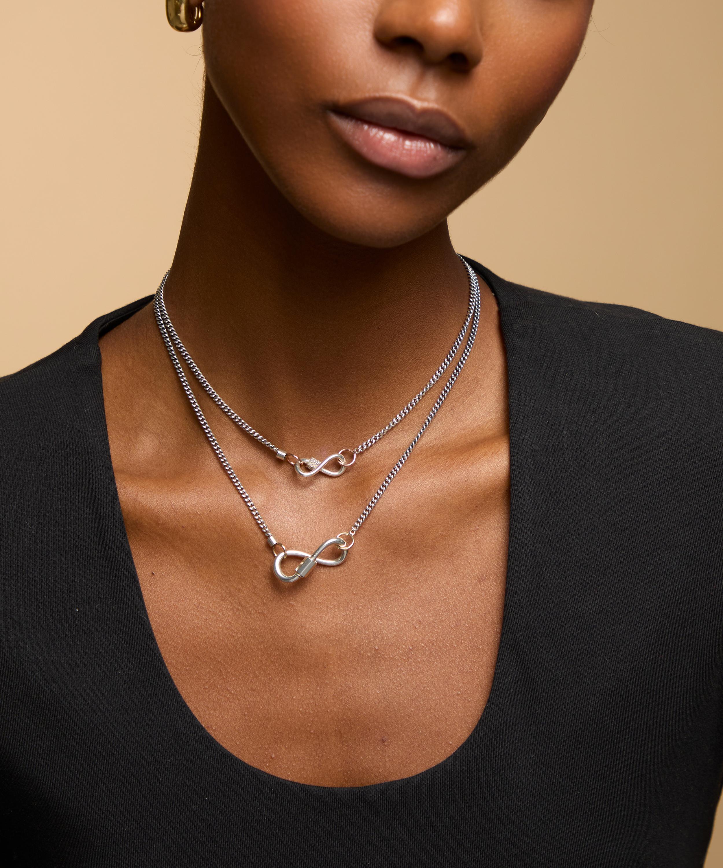 Marla Aaron - Sterling Silver DNA Lock image number 1
