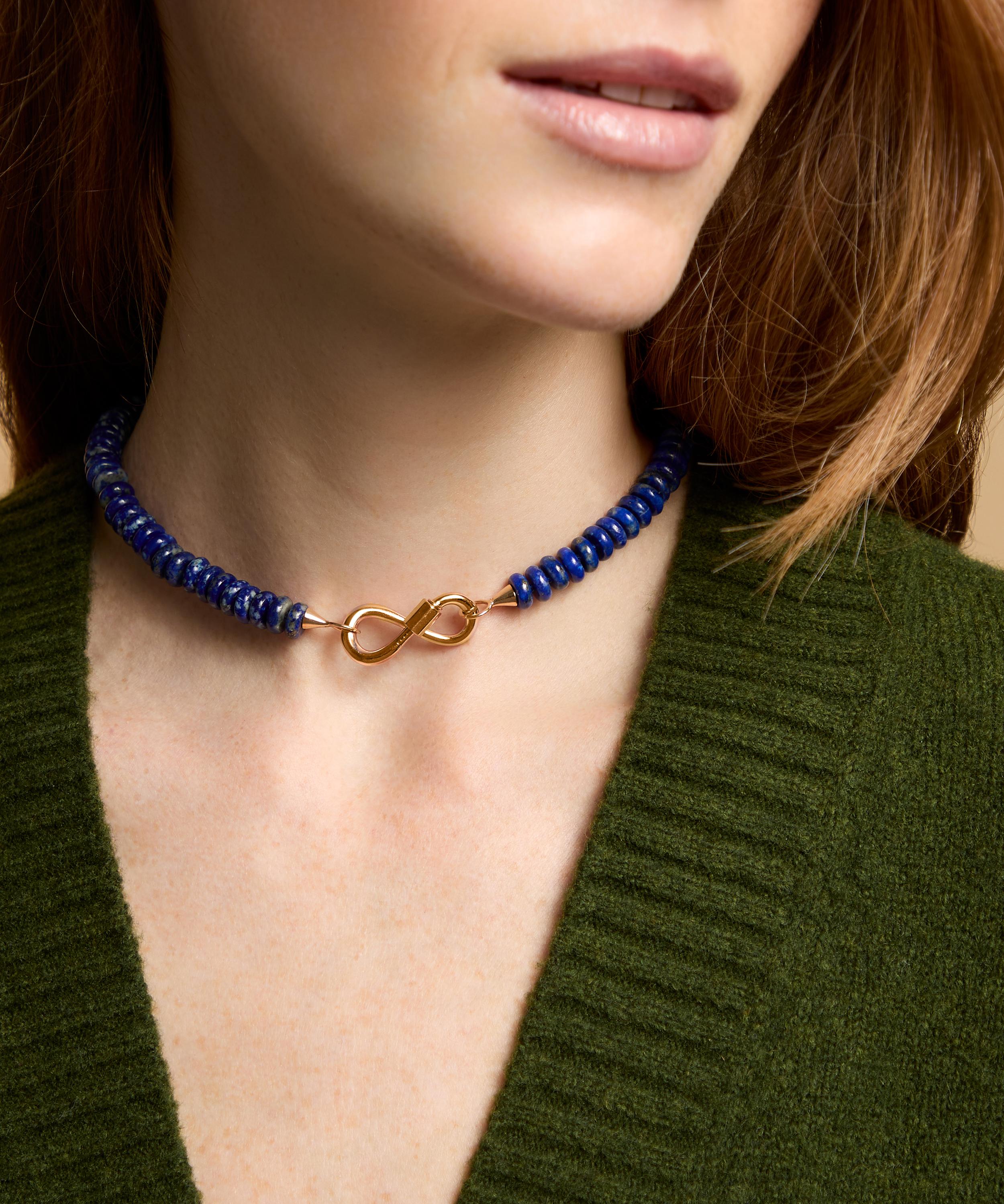 Marla Aaron - 14ct Gold DNA Lock image number 1