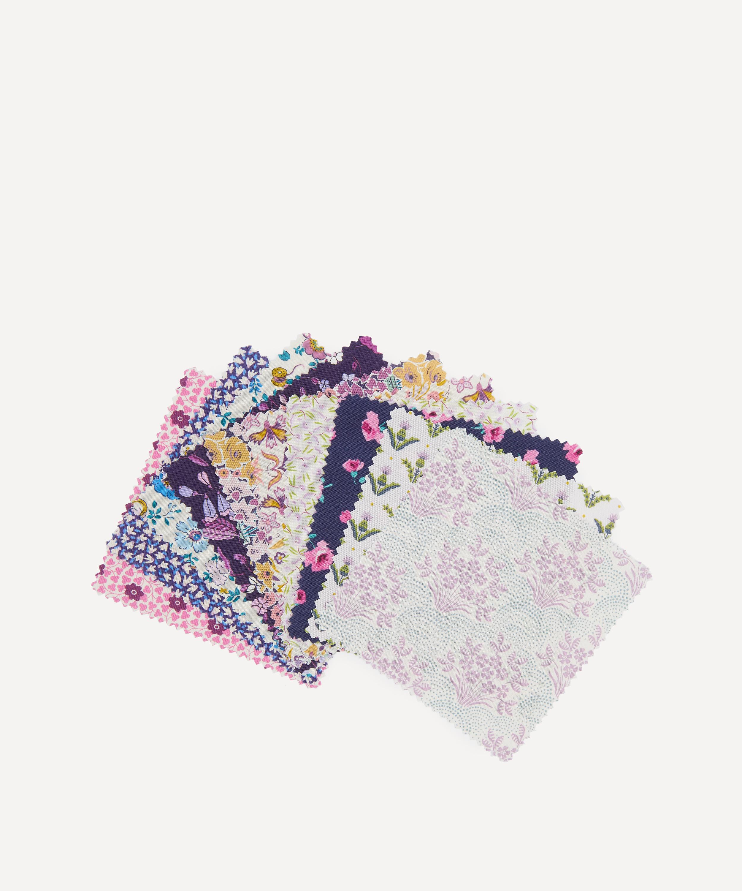 Liberty Fabrics - Pink Lasenby Quilting Cotton 5&rdquo; x 5&rdquo; Squares image number 1