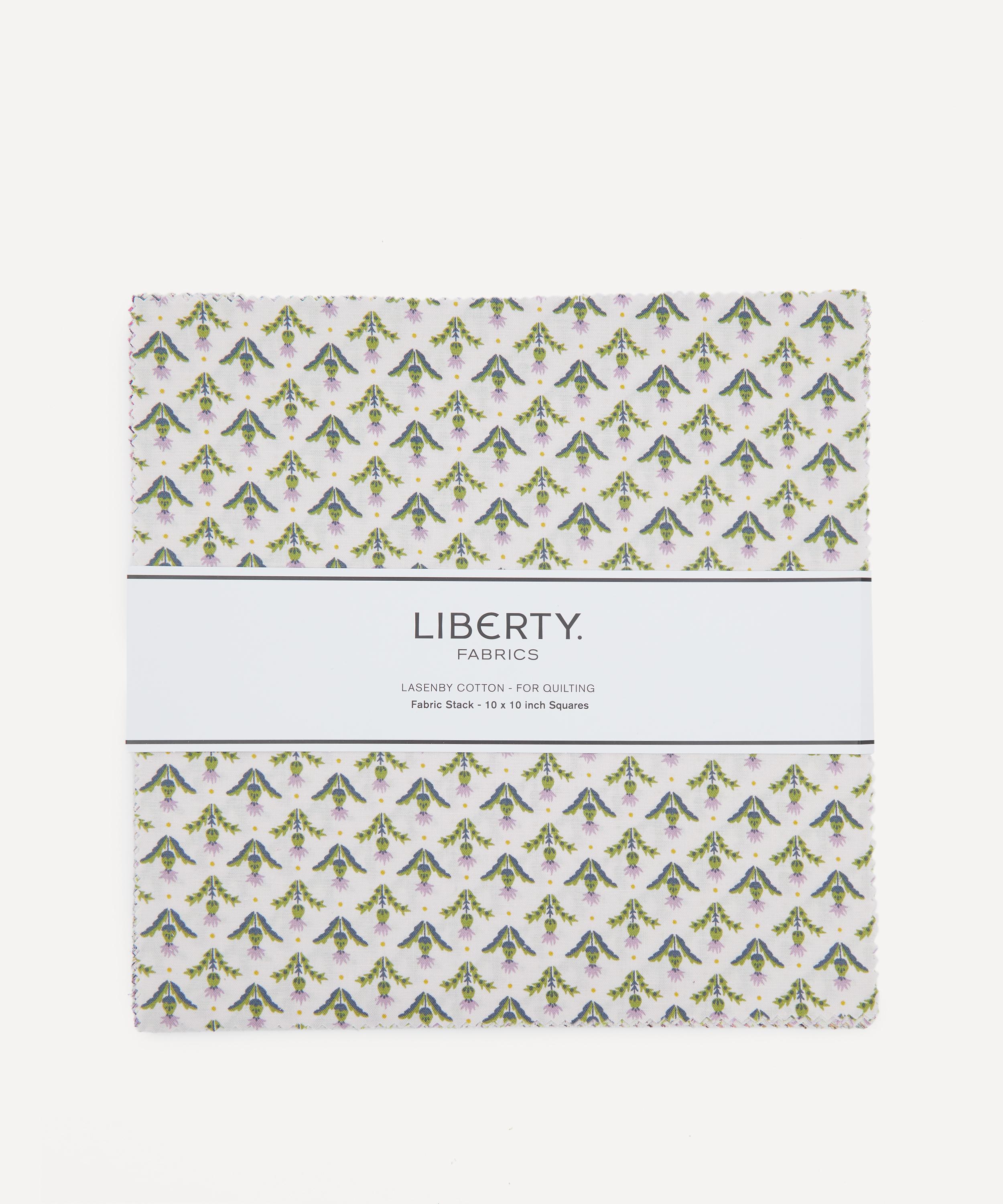 Liberty Fabrics - Pink Lasenby Quilting Cotton 10&rdquo; x 10&rdquo; Squares