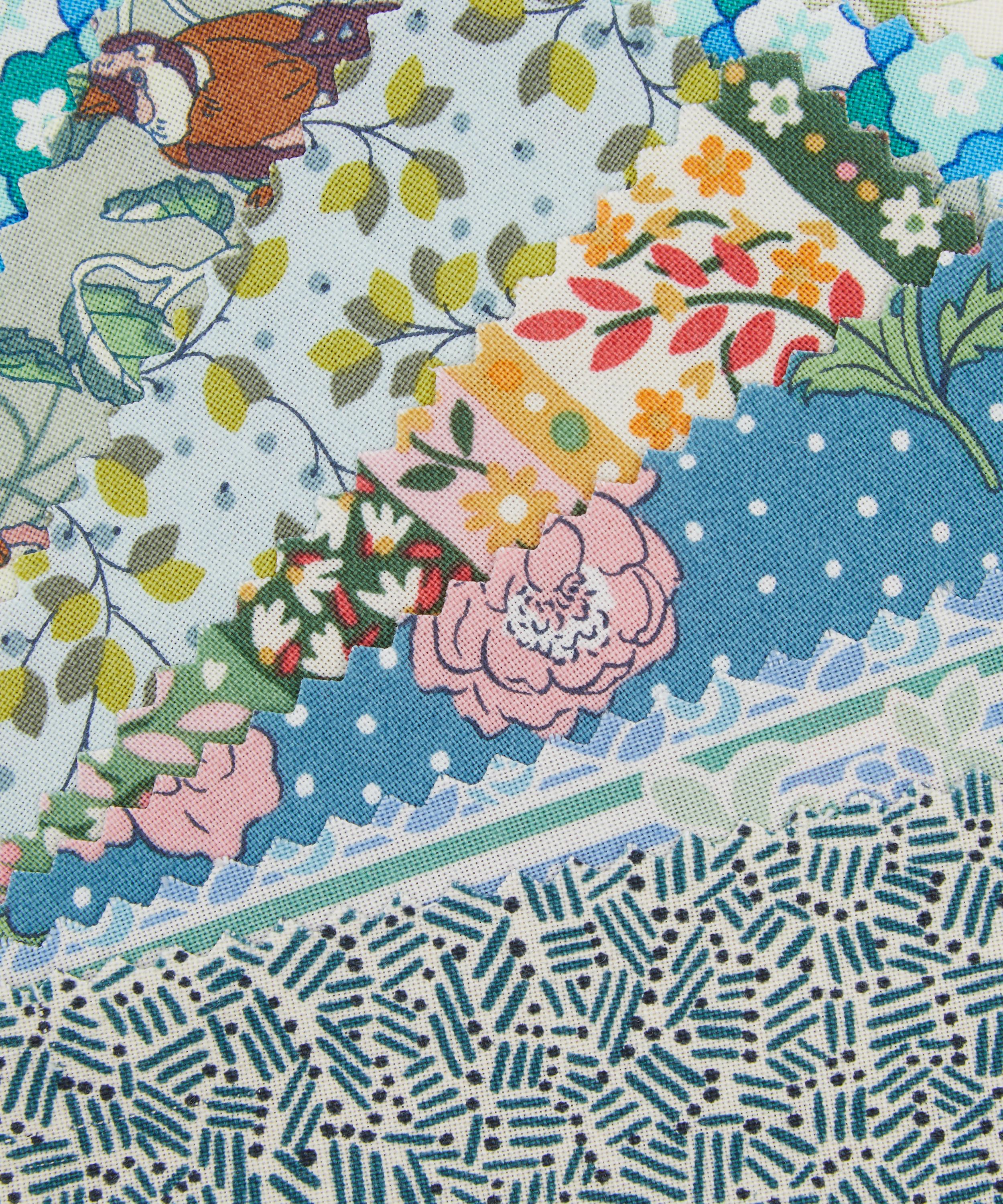 Liberty Fabrics - Green Lasenby Quilting Cotton 5&rdquo; x 5&rdquo; Squares image number 2