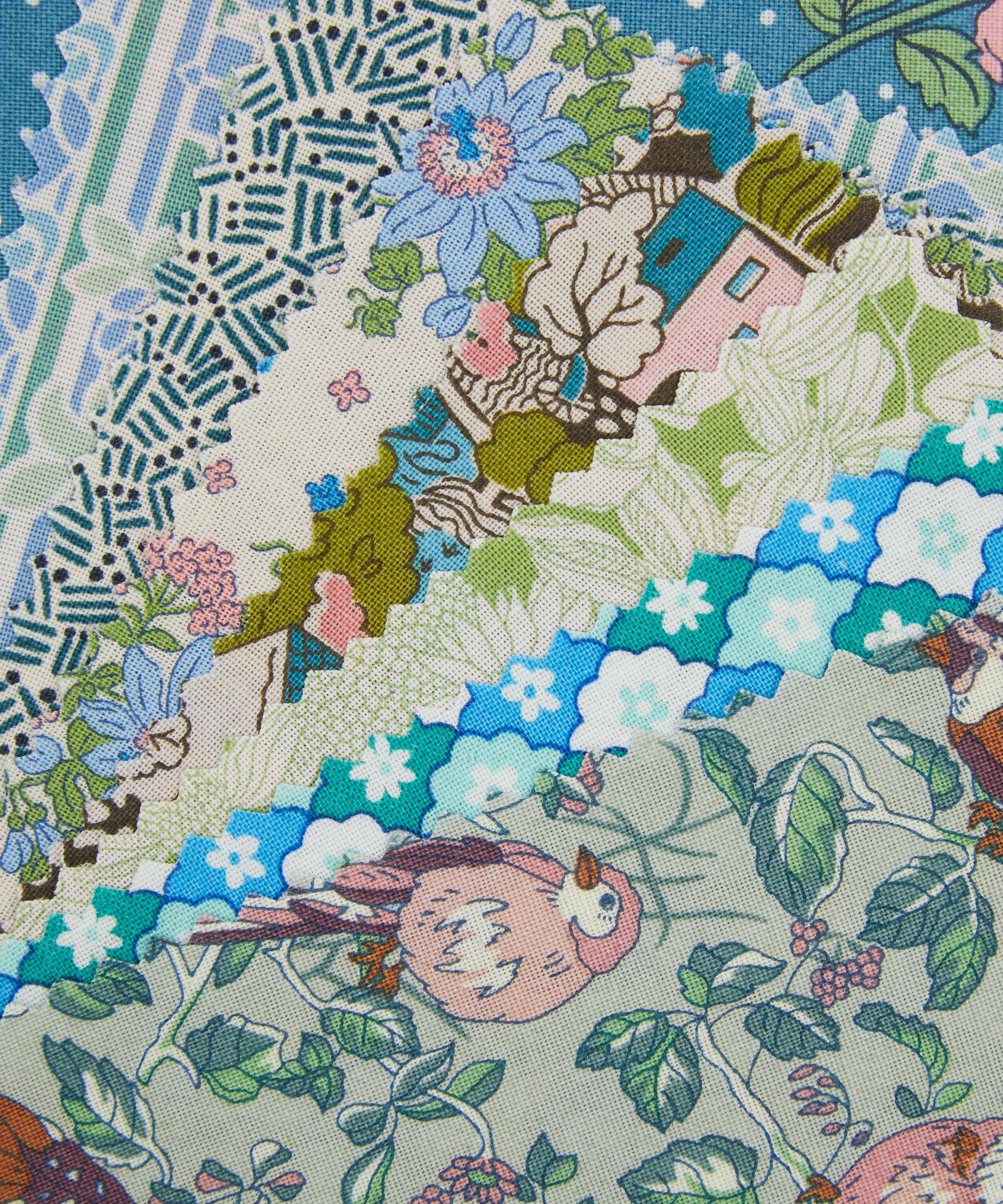 Liberty Fabrics - Green Lasenby Quilting Cotton 5&rdquo; x 5&rdquo; Squares image number 3