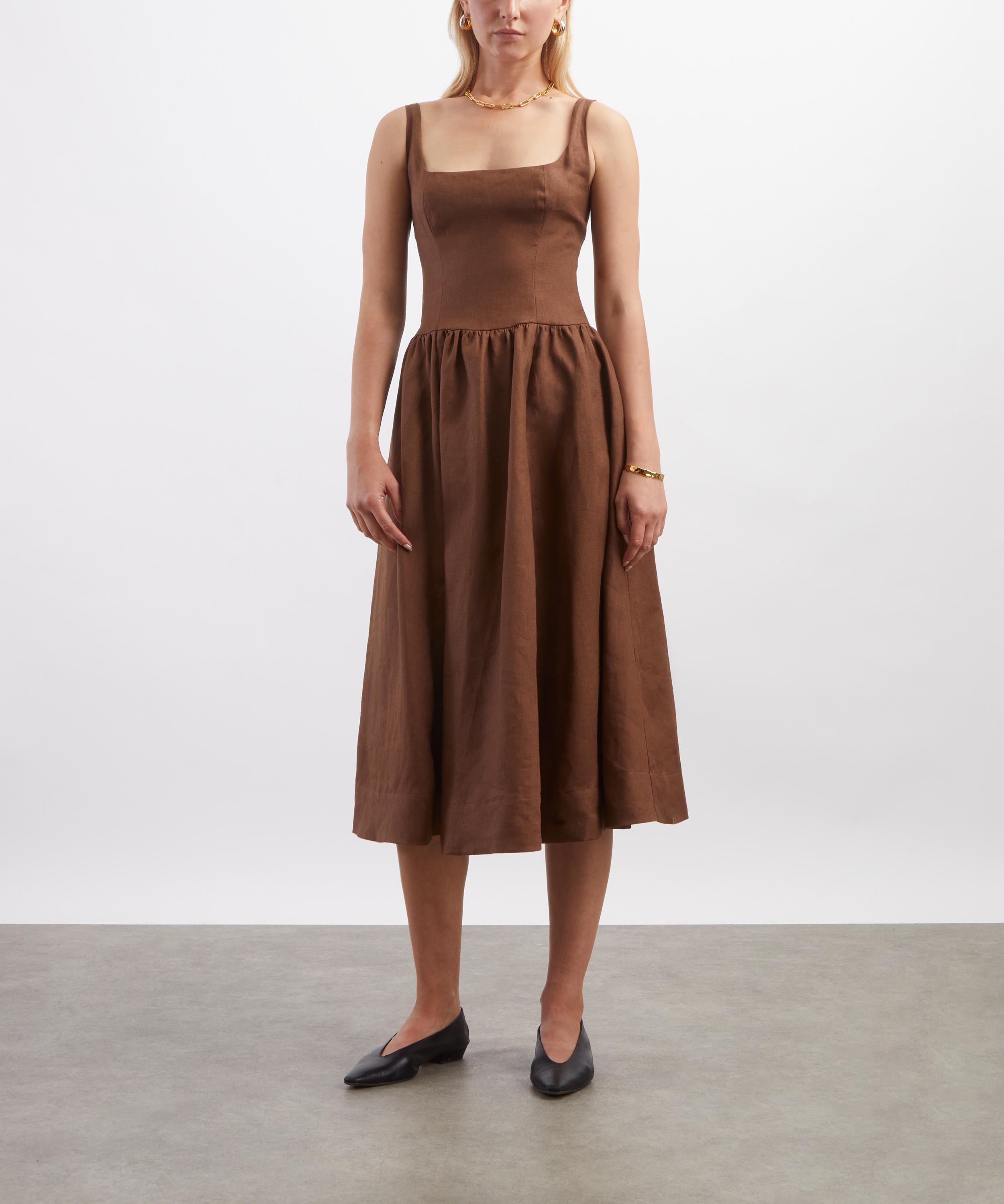 Reformation - Janu Linen Midi Dress image number 2