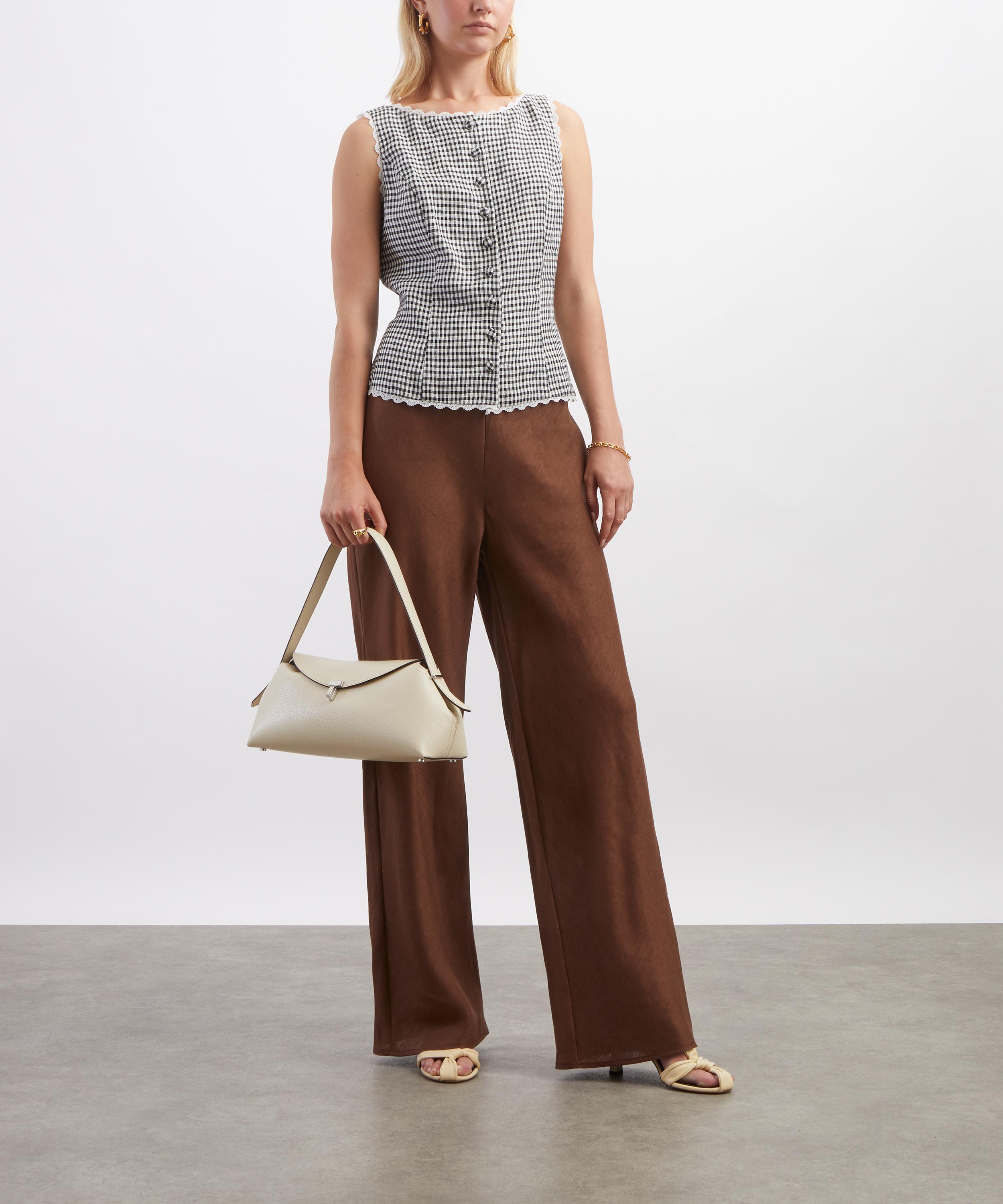 Reformation - Gale Linen Mid-Rise Trousers image number 1