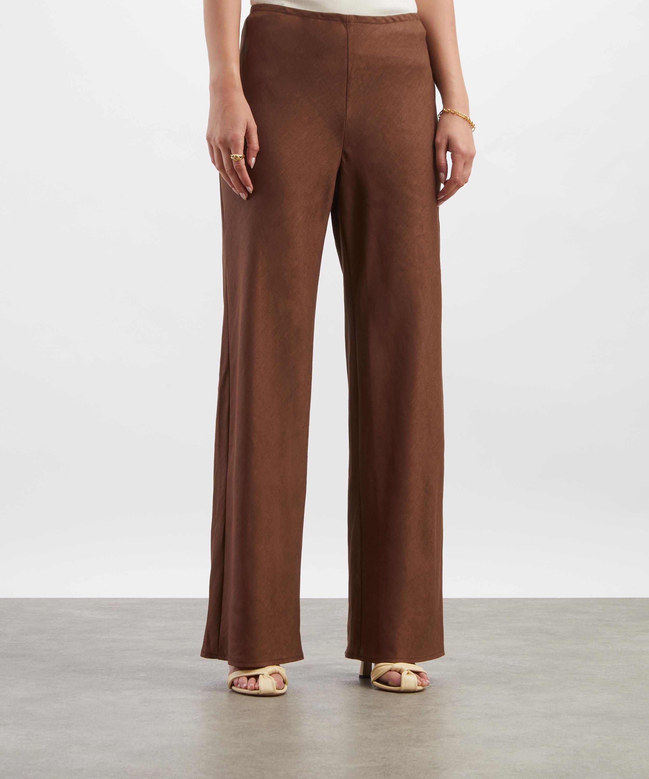 Reformation - Gale Linen Mid-Rise Trousers image number 2
