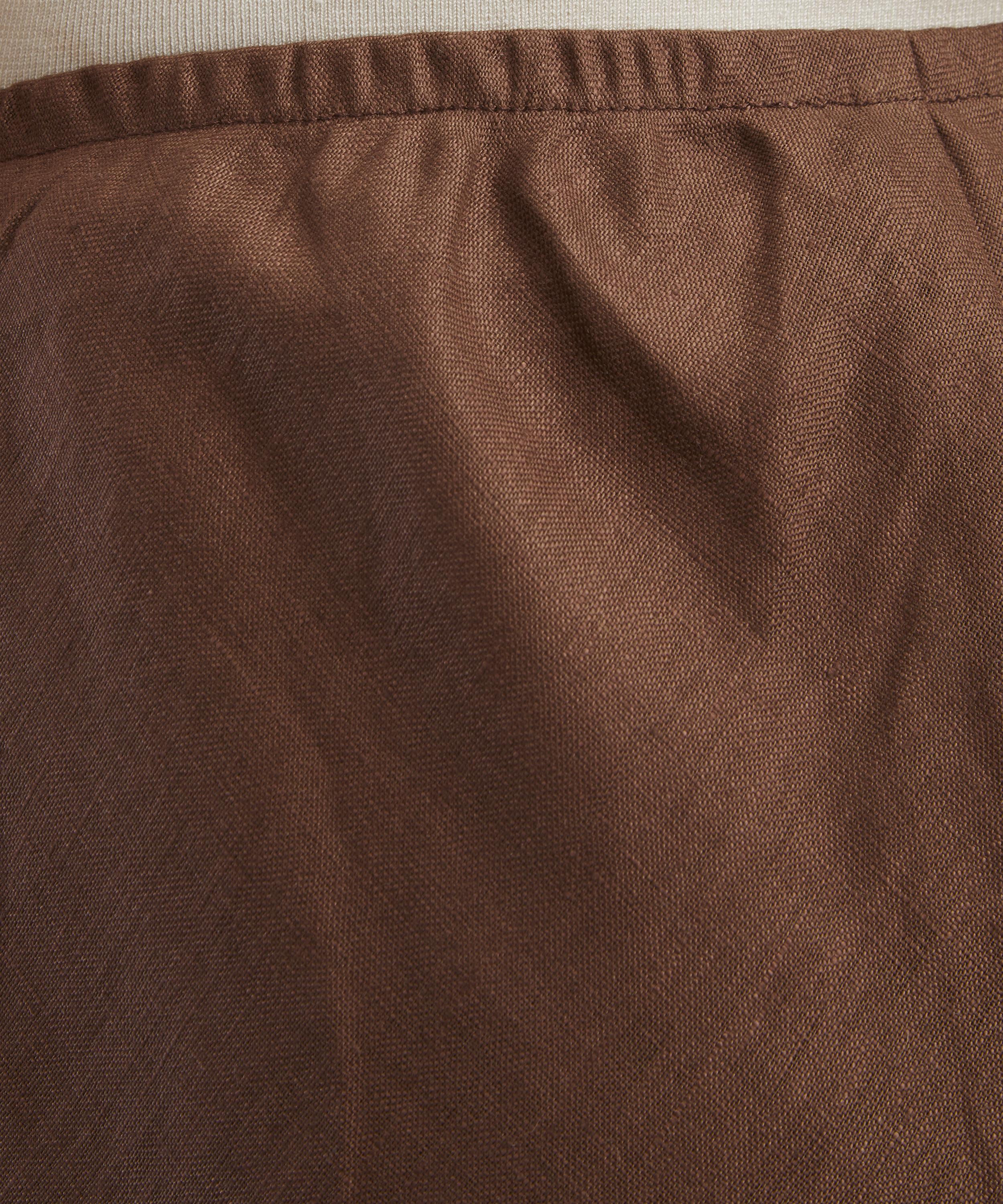 Reformation - Gale Linen Mid-Rise Trousers image number 4