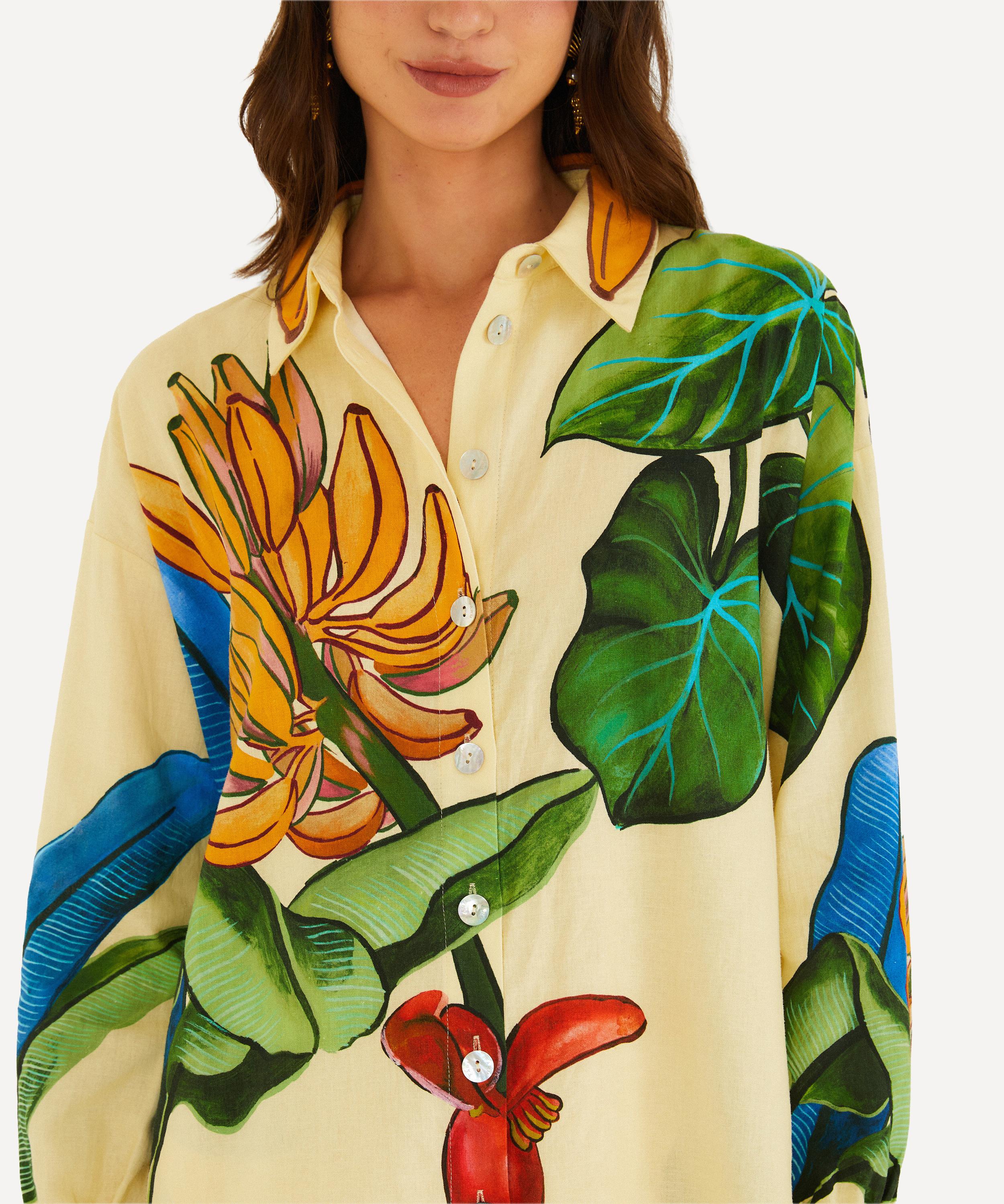 FARM Rio - Yellow Banana Grapes Shirt image number 1
