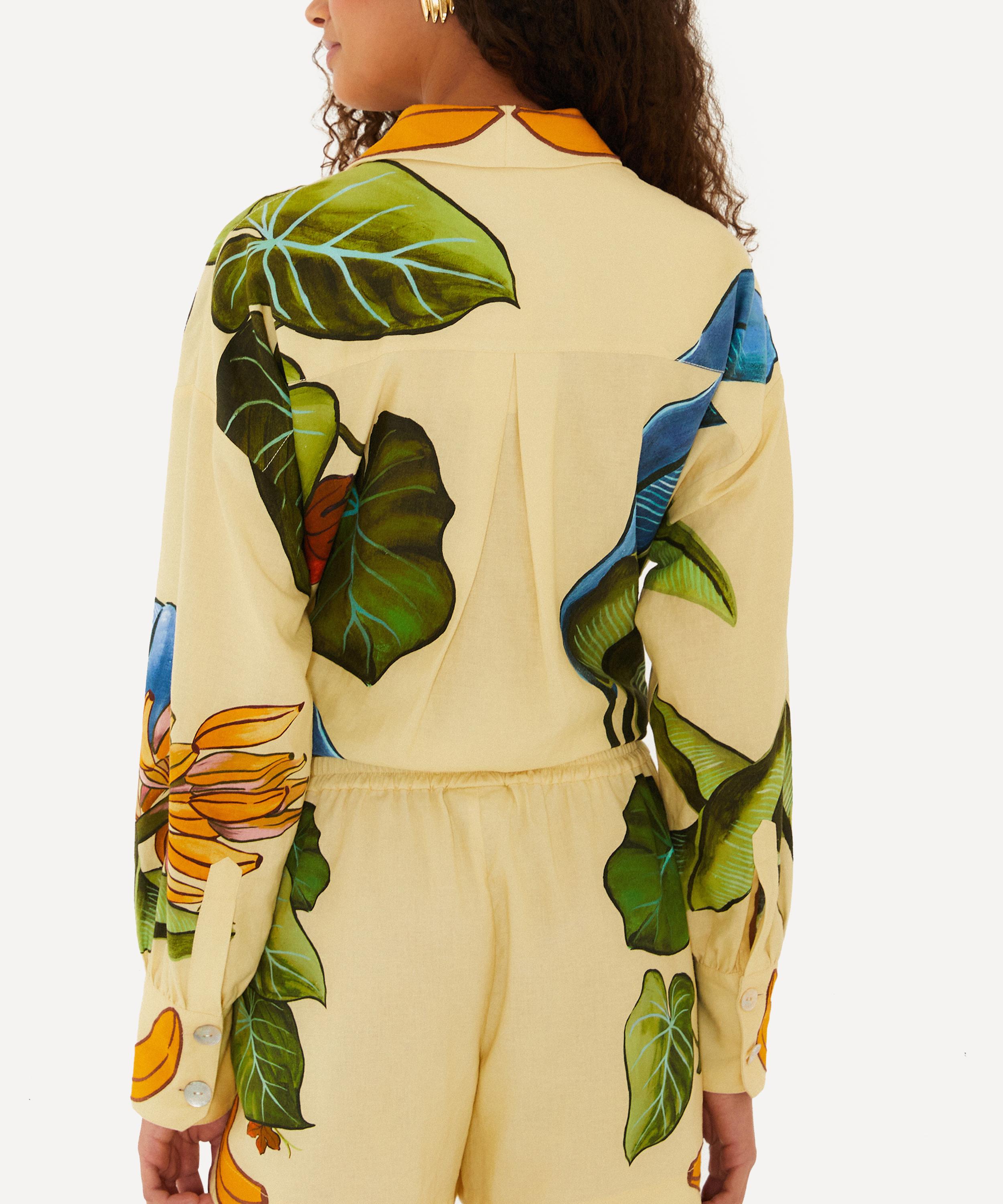 FARM Rio - Yellow Banana Grapes Shorts image number 2