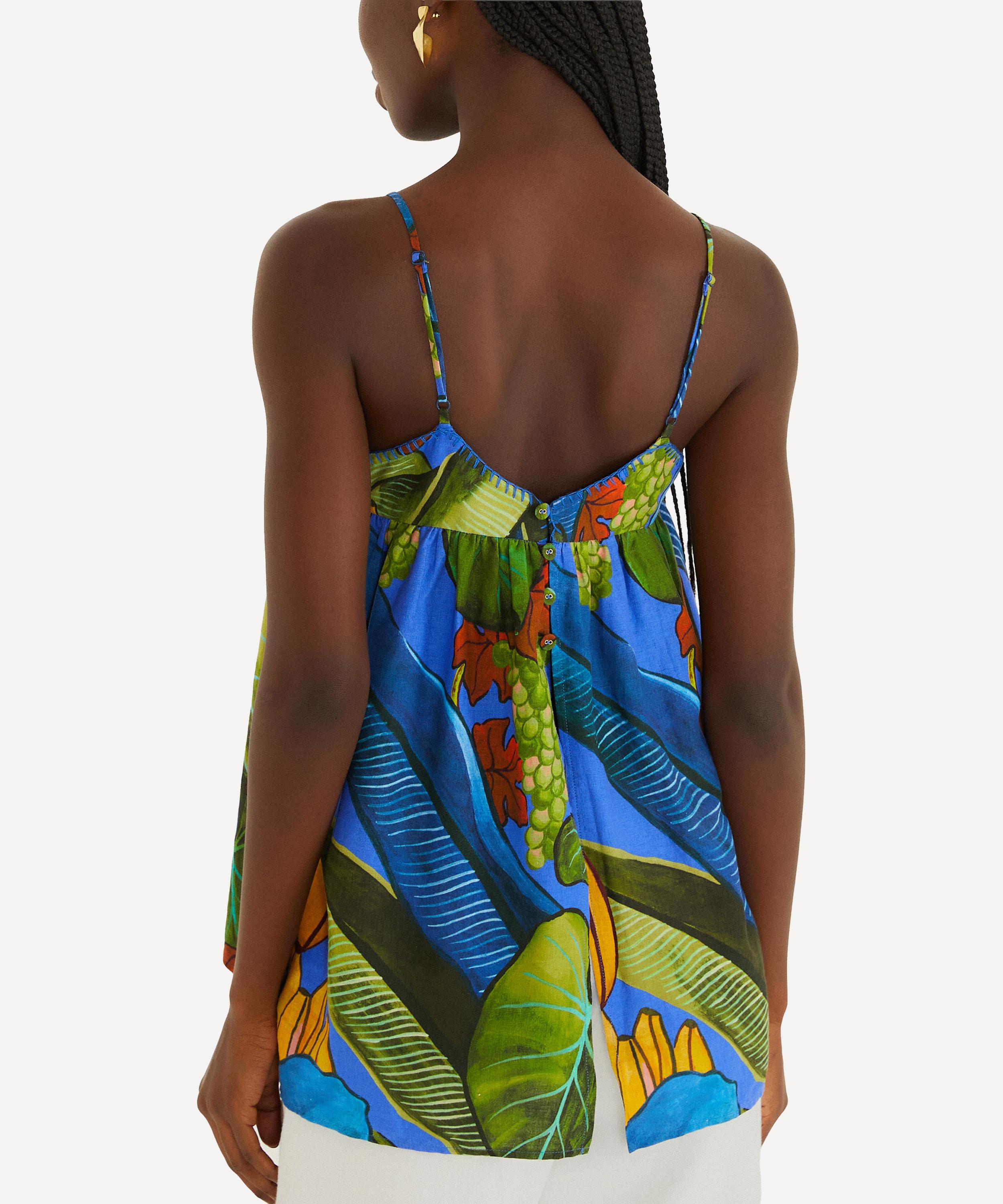 FARM Rio - Blue Banana Grapes Blouse image number 2