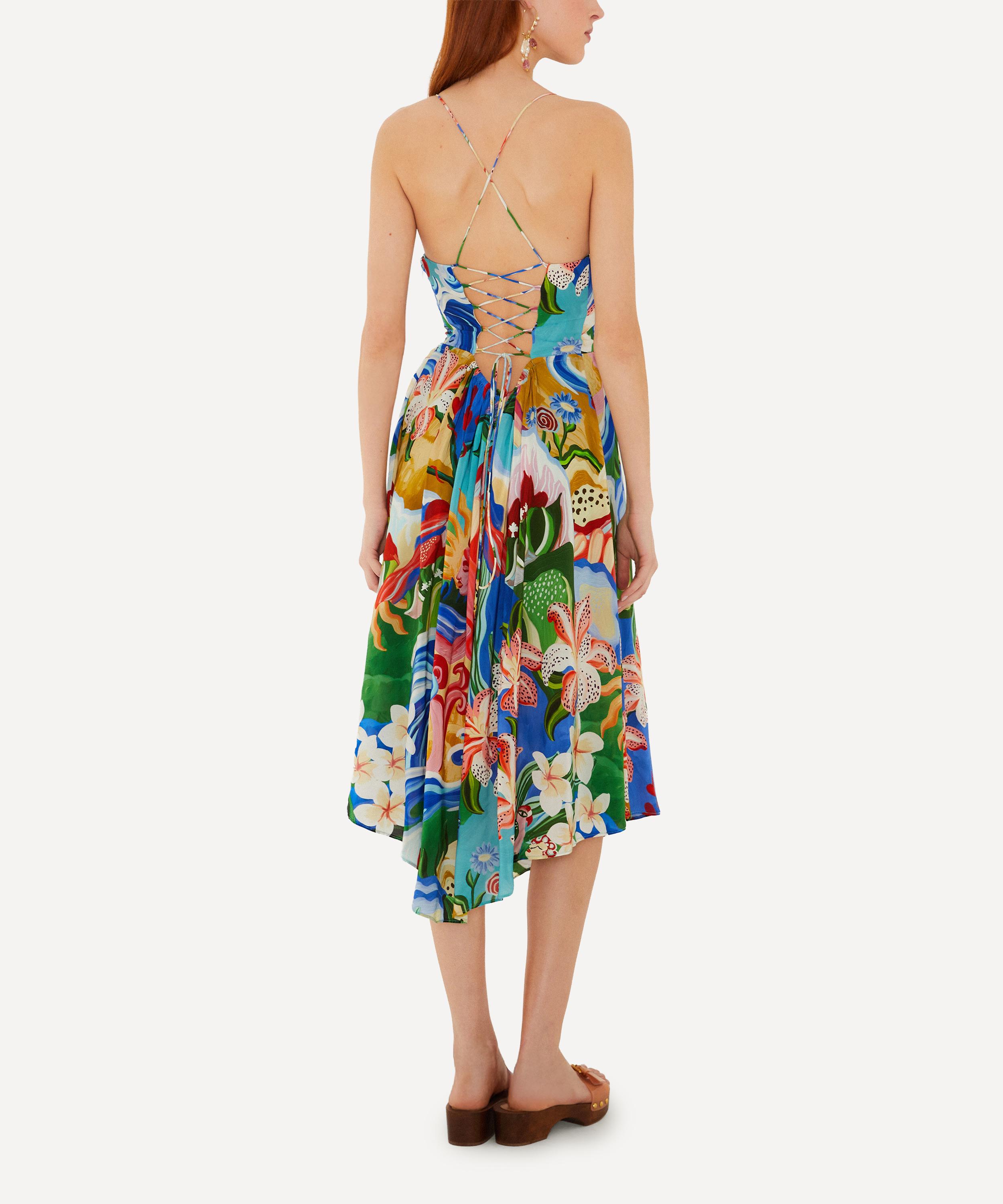 FARM Rio - Multicolor Garden Of Life Midi Dress image number 2