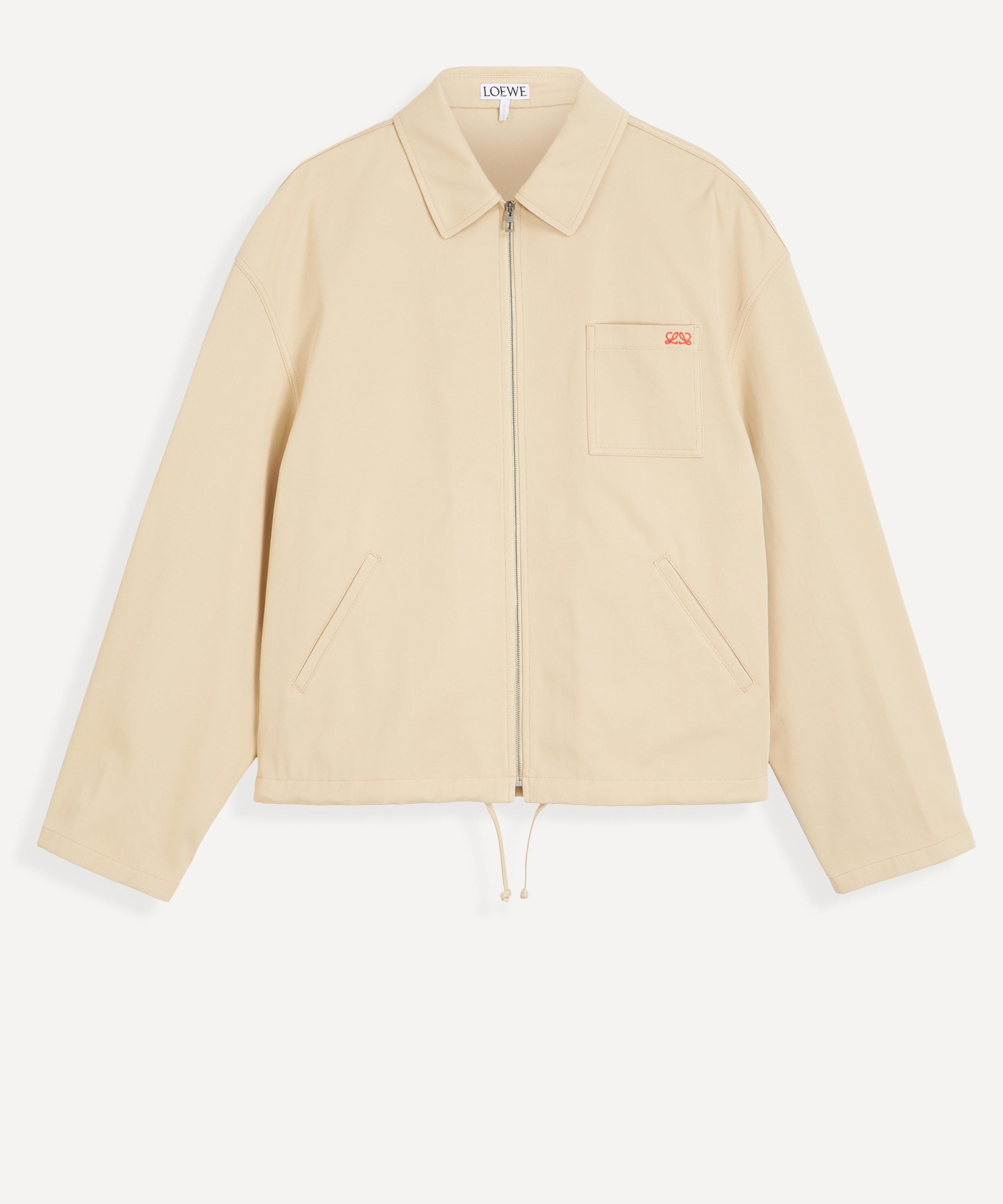 Loewe - Beige Cotton Twill Zip-Up Jacket