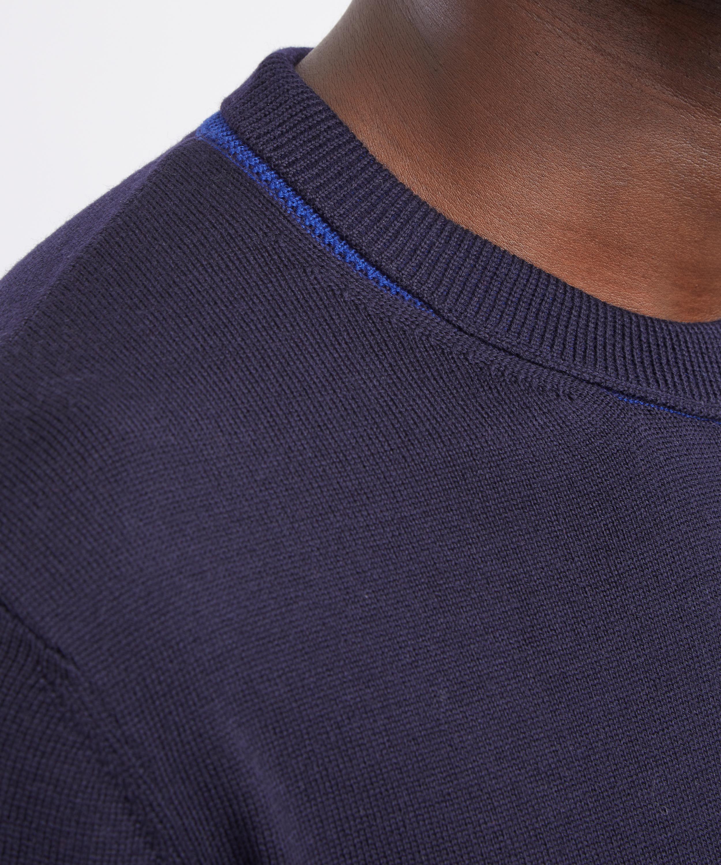 Loewe - Navy Merino Wool Jumper image number 4