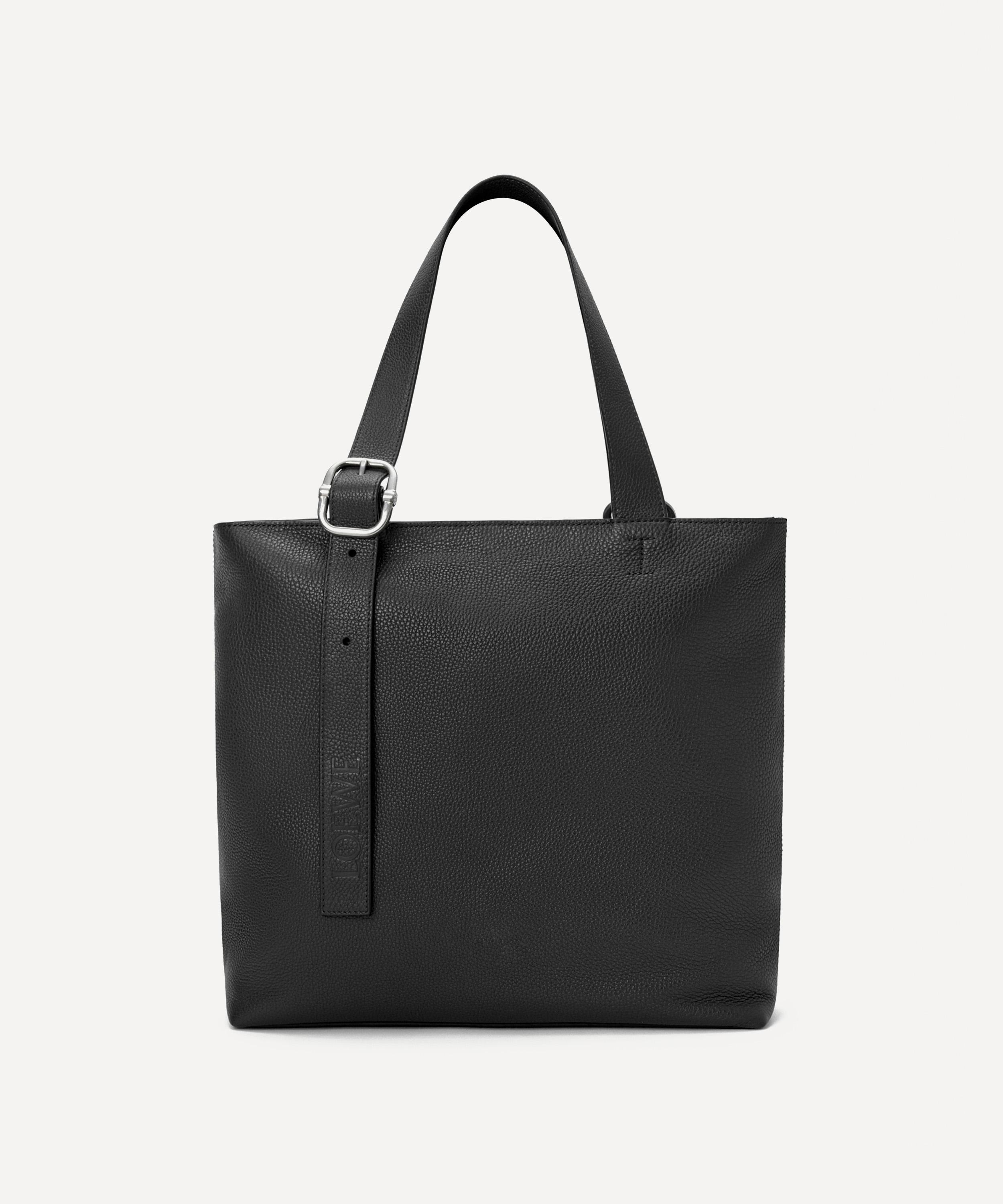 Loewe - Black Leather Hobo Bag image number 0