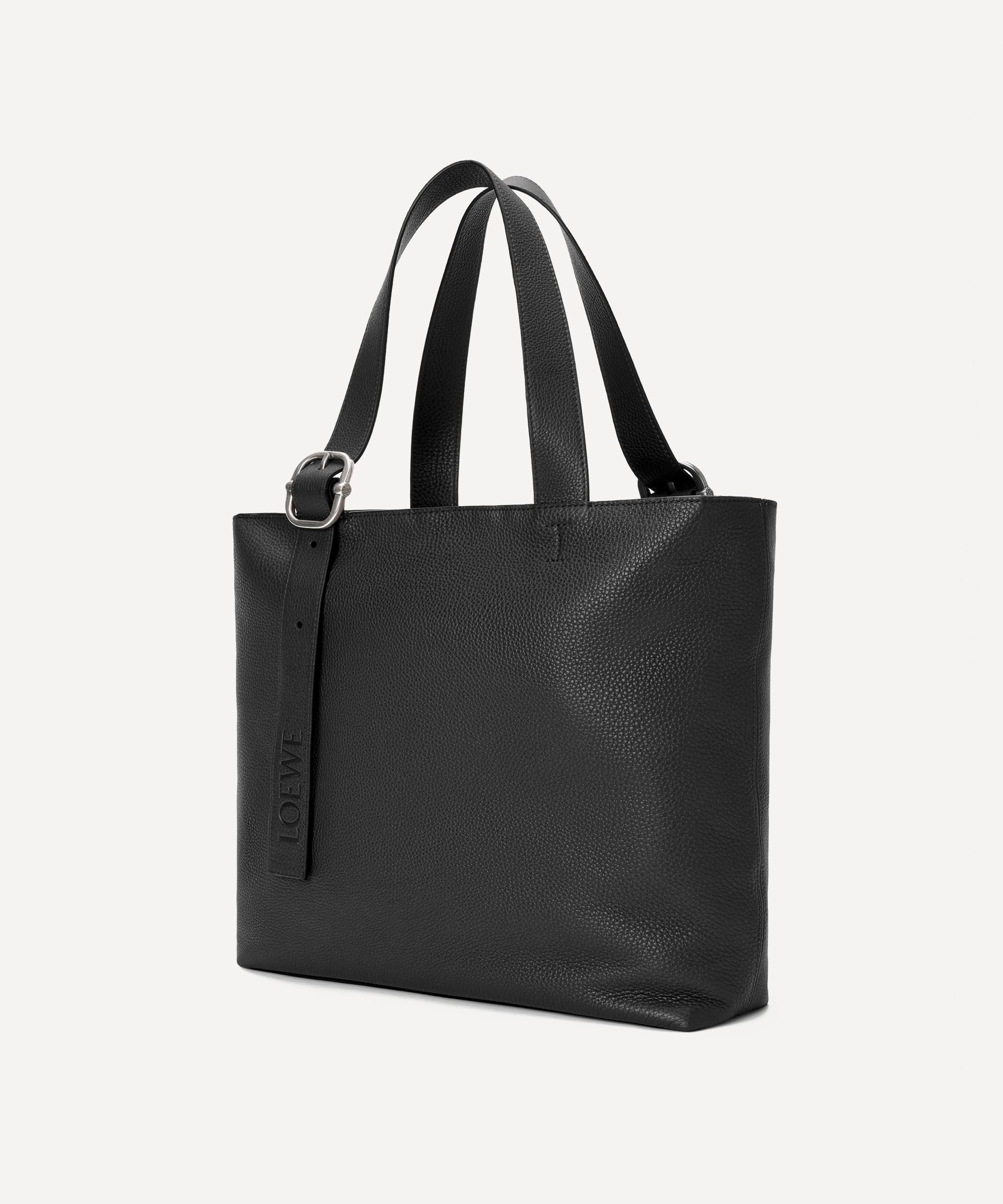 Loewe - Black Leather Hobo Bag image number 2