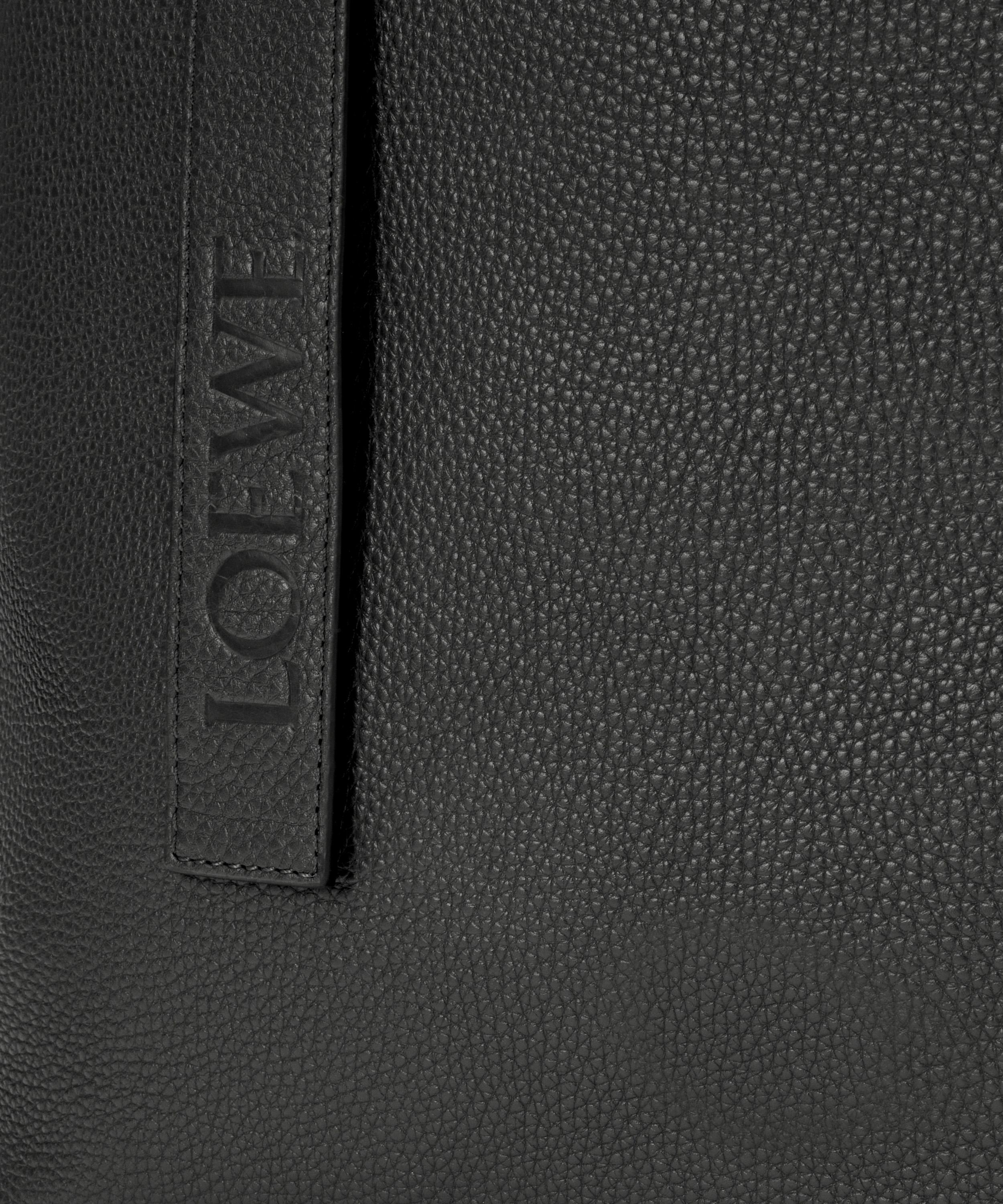 Loewe - Black Leather Hobo Bag image number 6