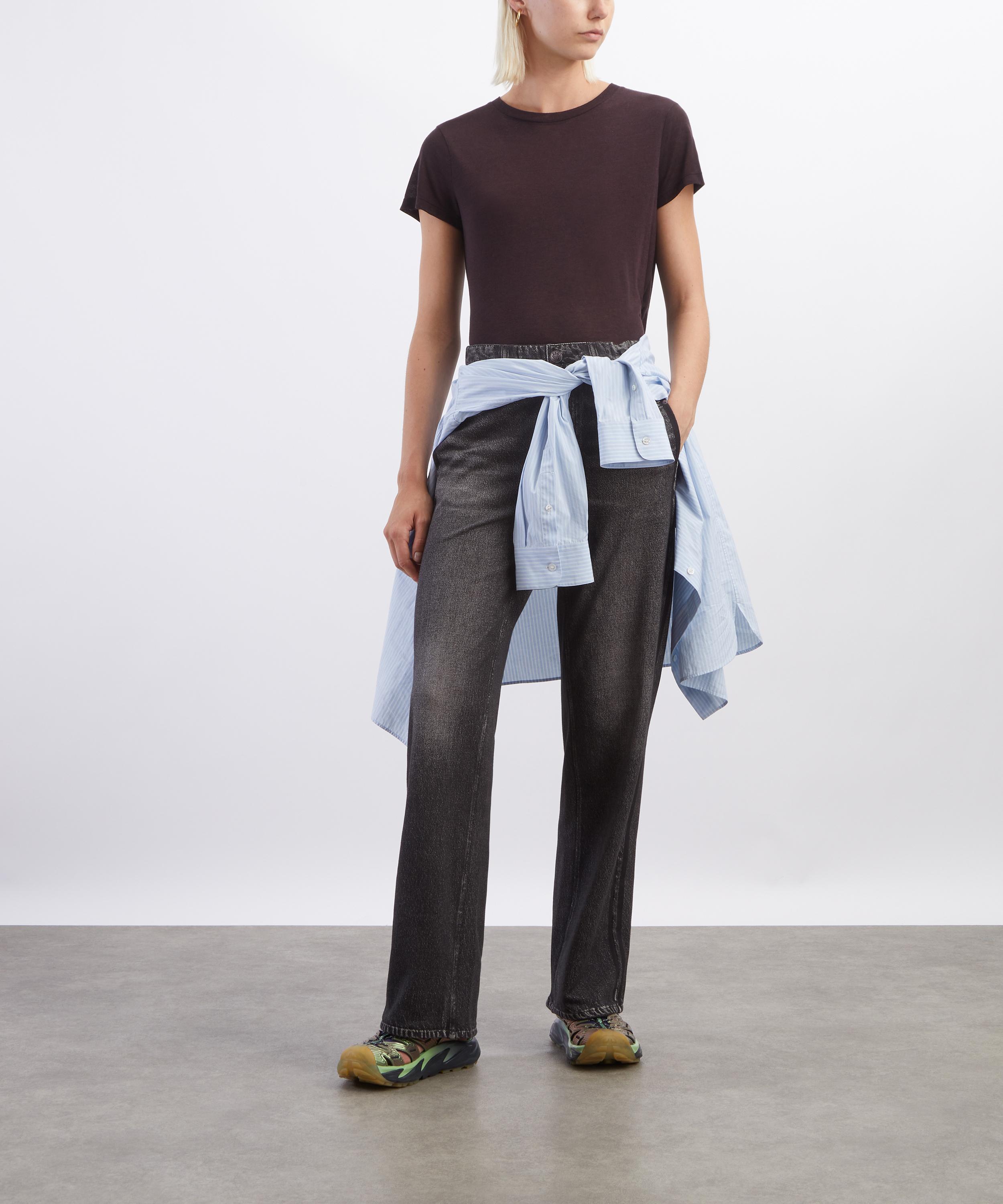 Rag & Bone - Miramar Sport Stripe Trousers in Washed Black&nbsp; image number 1