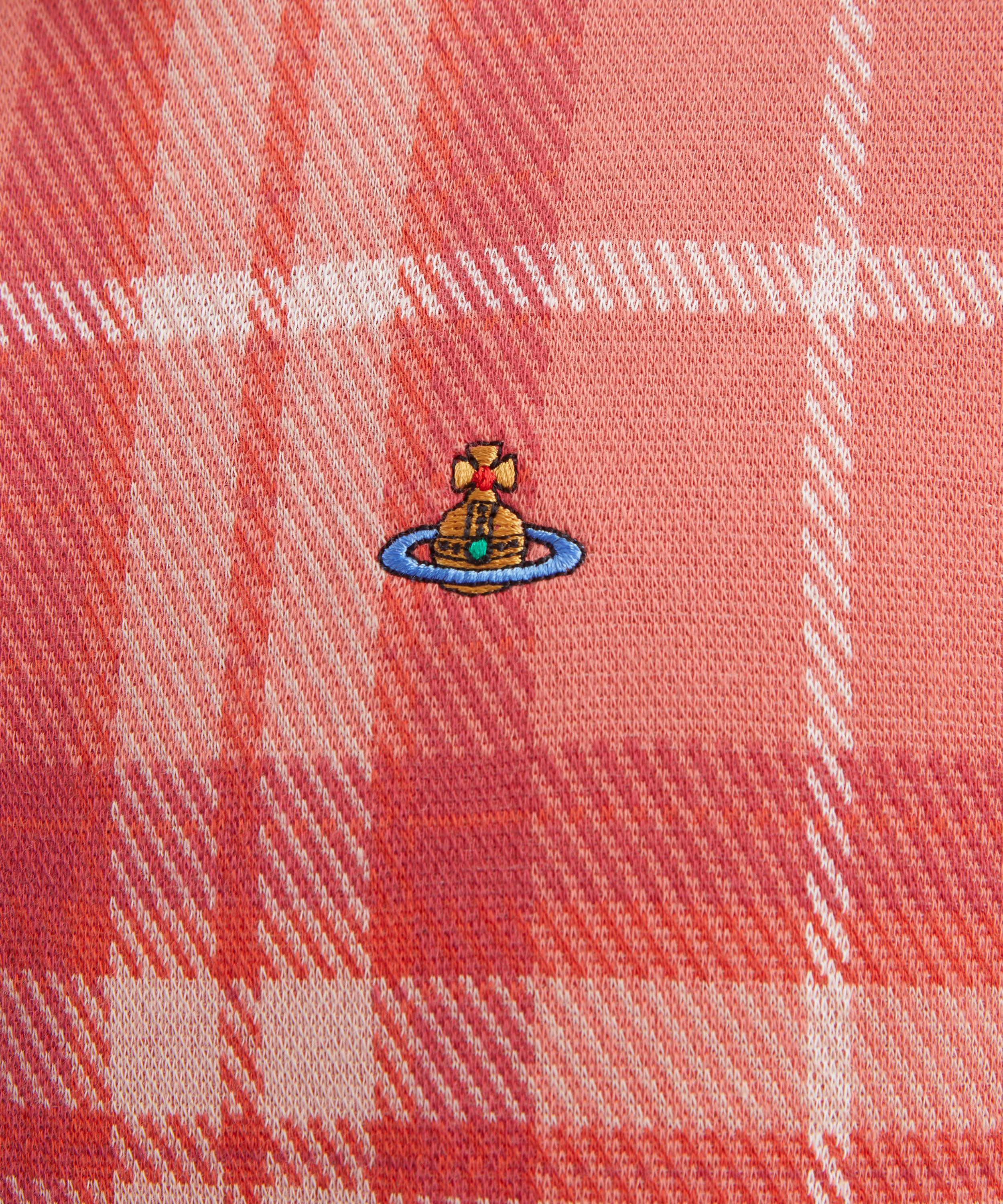 Vivienne Westwood - Pink Long Sleeve Classic Polo image number 4