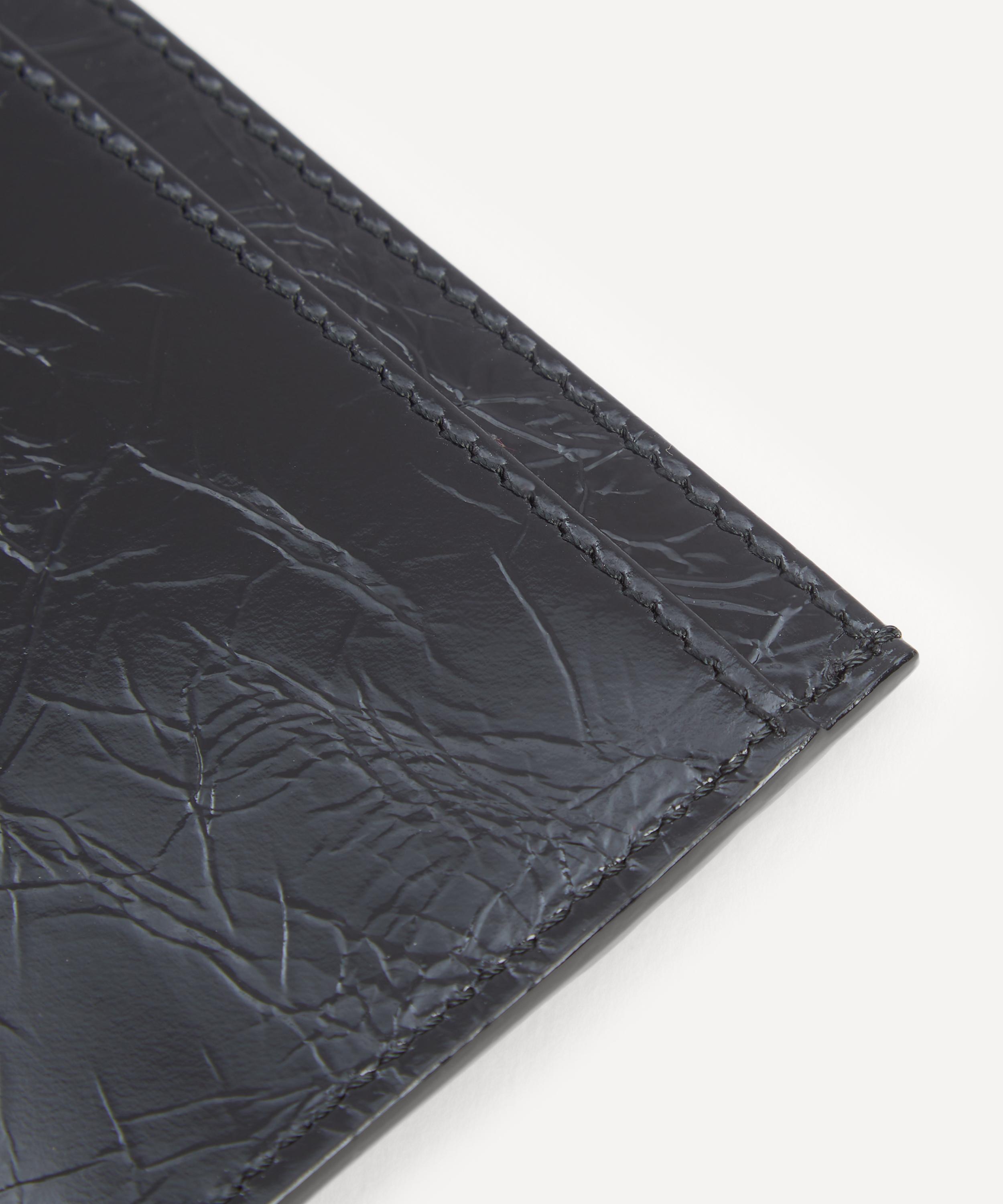 Vivienne Westwood - Slim Flat Croc Effect Leather Card Holder image number 3