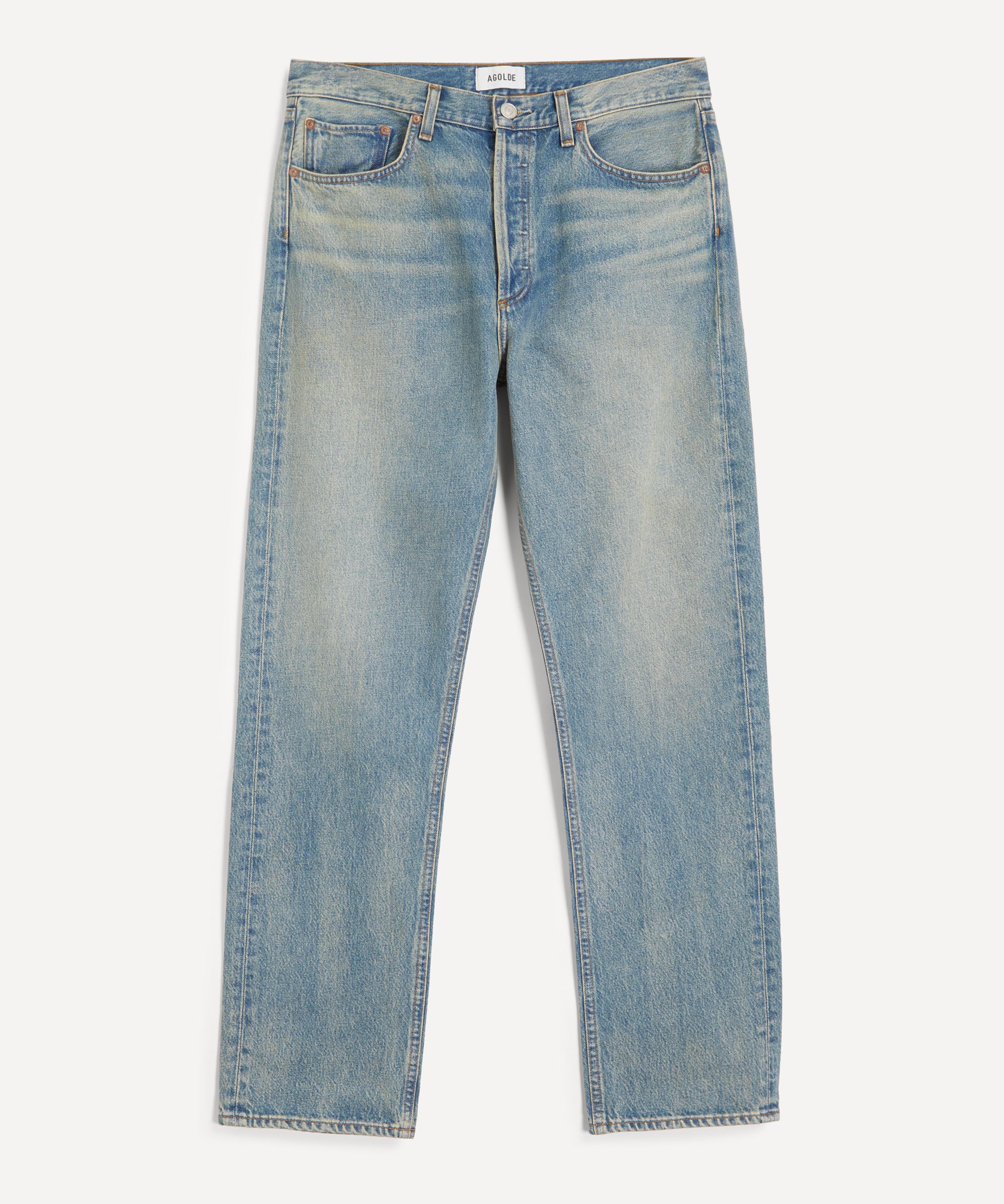 AGOLDE - 90s Mid-Rise Straight Jeans in Digital