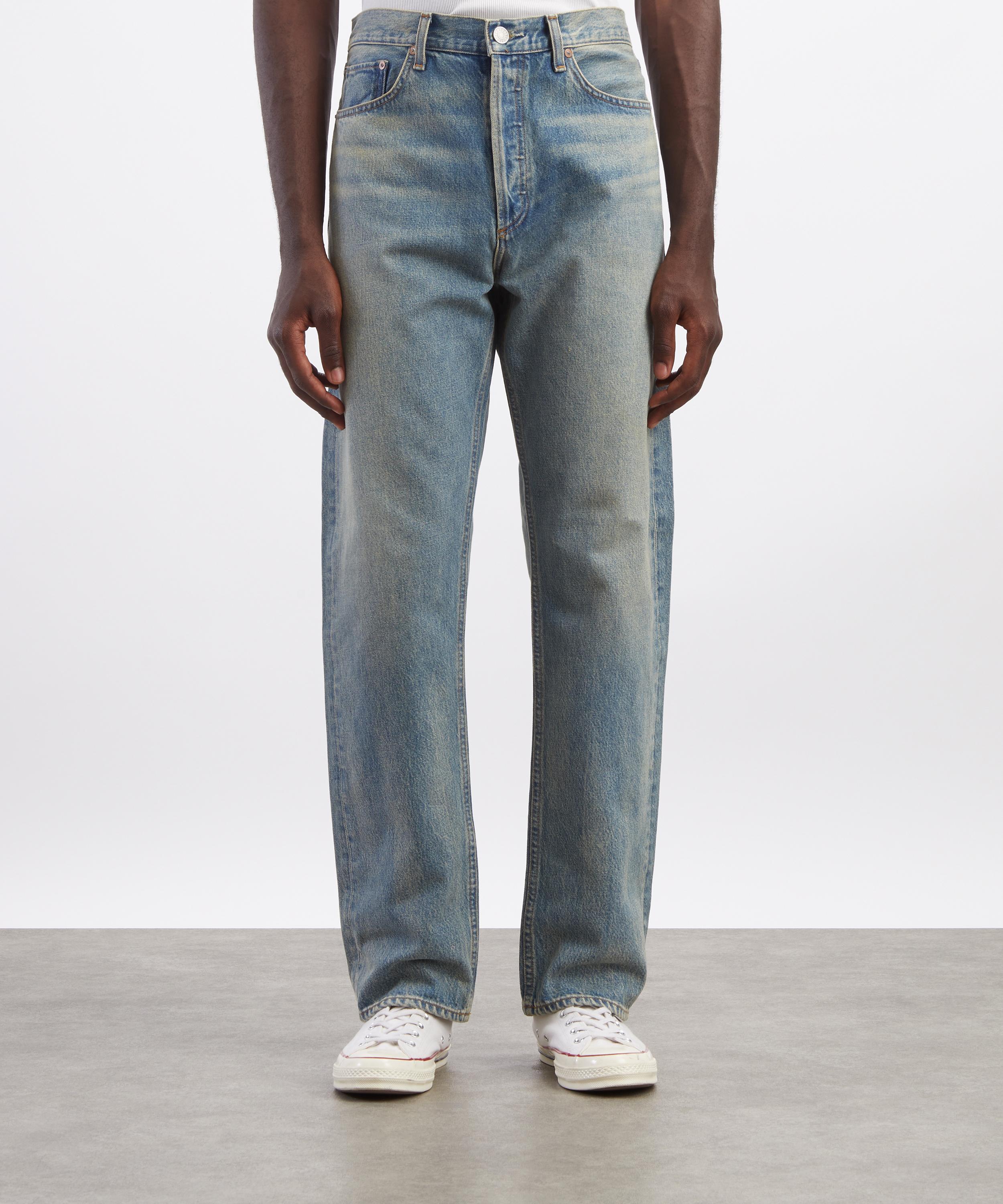 AGOLDE - 90s Mid-Rise Straight Jeans in Digital image number 2