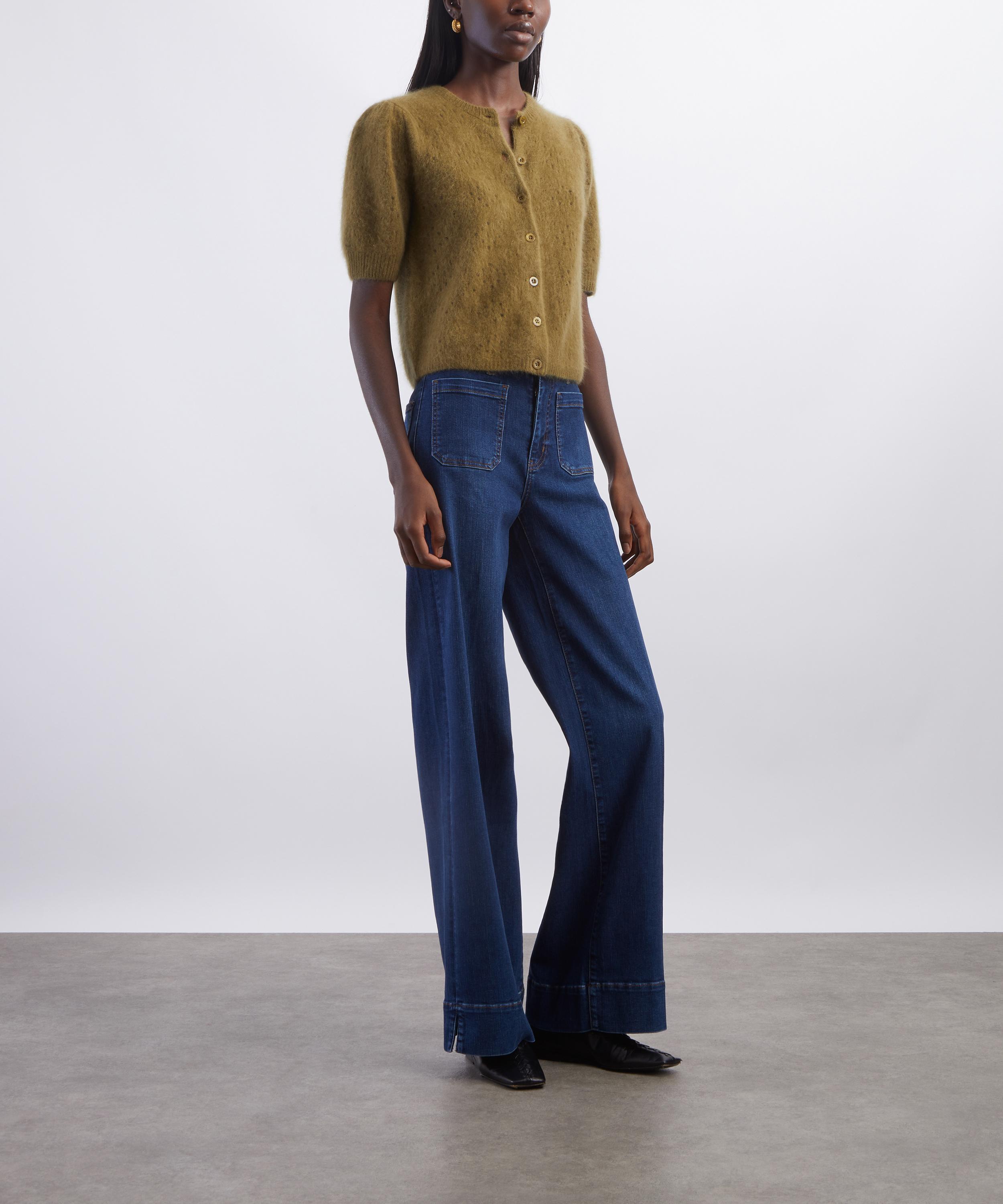 Frame - Le Slim Palazzo Modernist Pocket Long Jeans image number 1