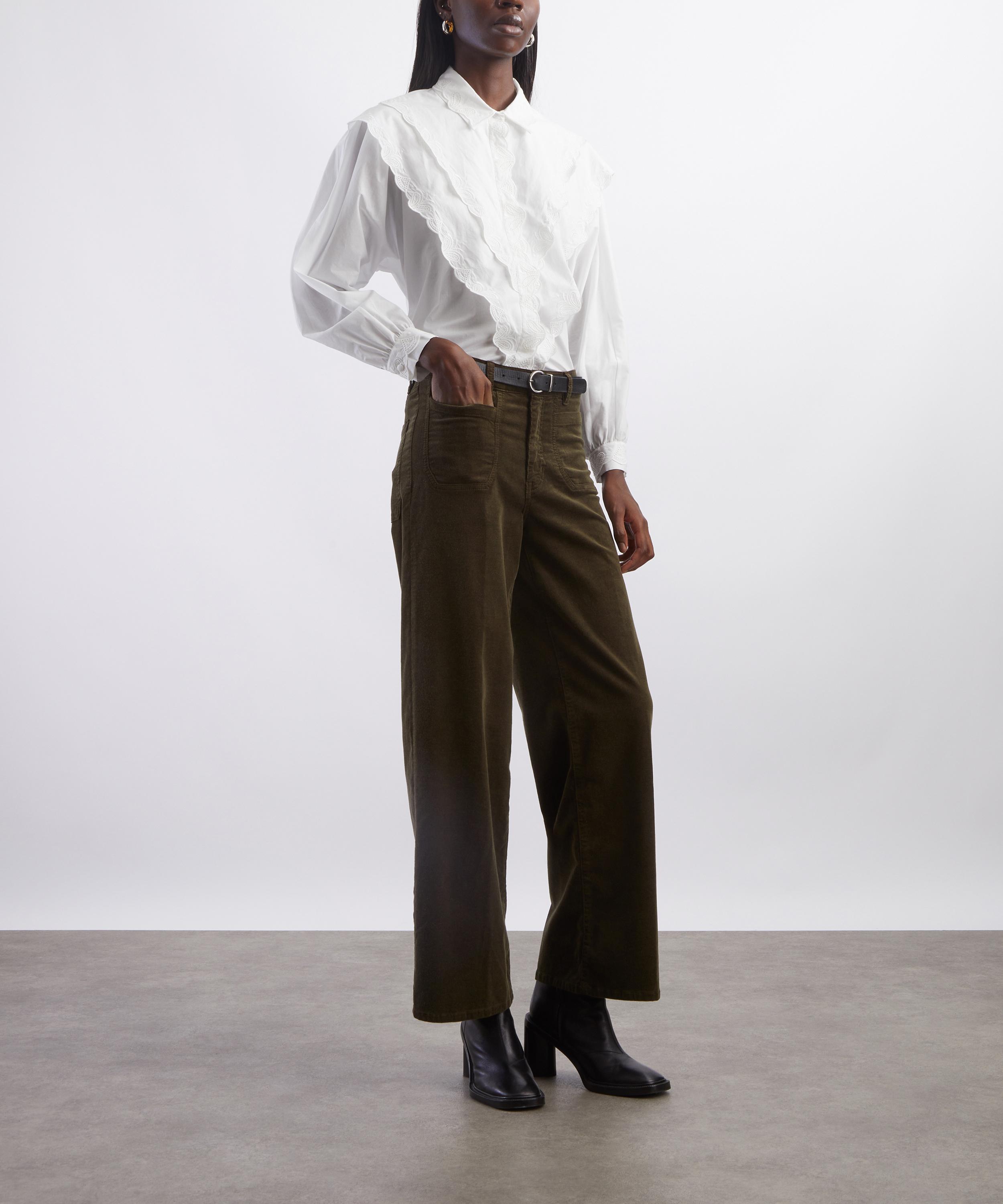 Frame - Le Slim Palazzo Modernist Pocket Corduroy Jeans image number 1