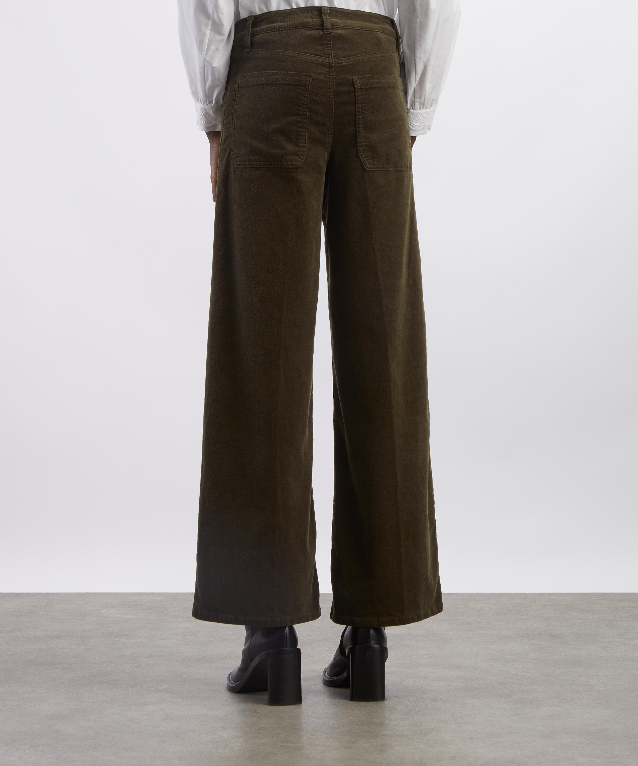 Frame - Le Slim Palazzo Modernist Pocket Corduroy Jeans image number 3