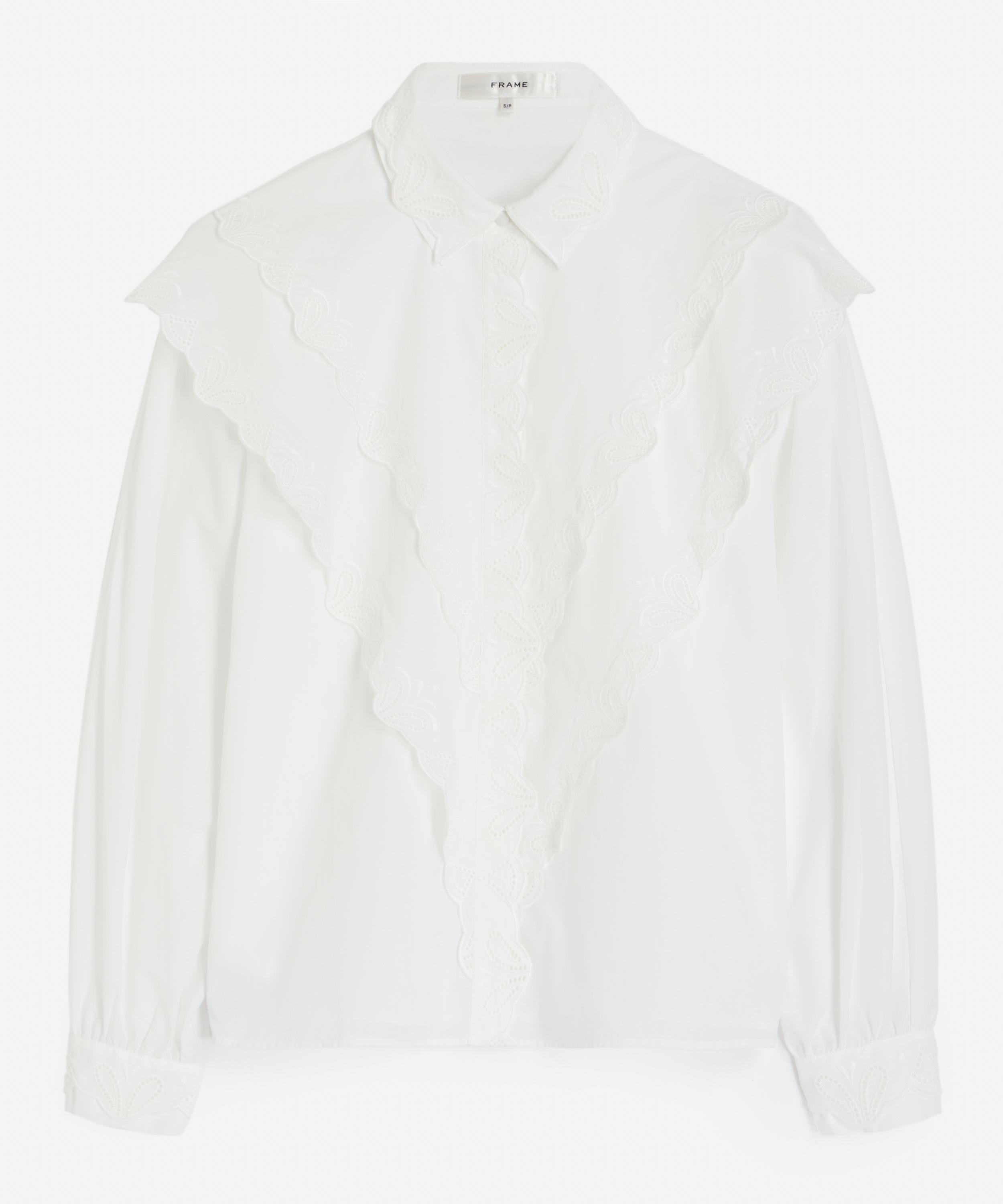 Frame - Cotton Poplin Equestrian Shirt image number 0