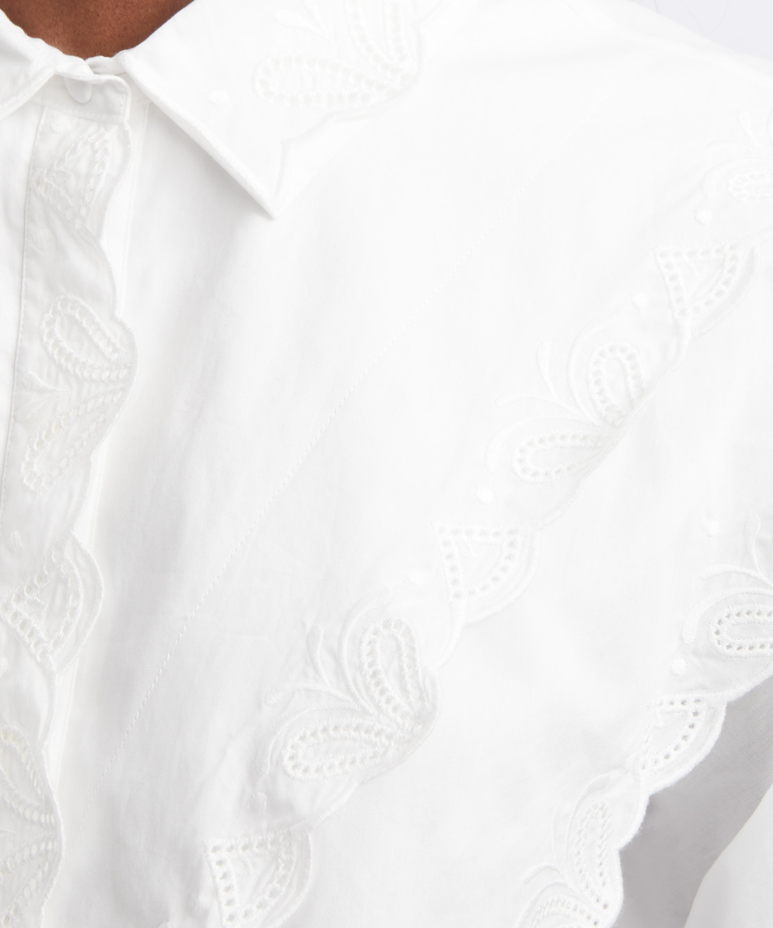 Frame - Cotton Poplin Equestrian Shirt image number 4