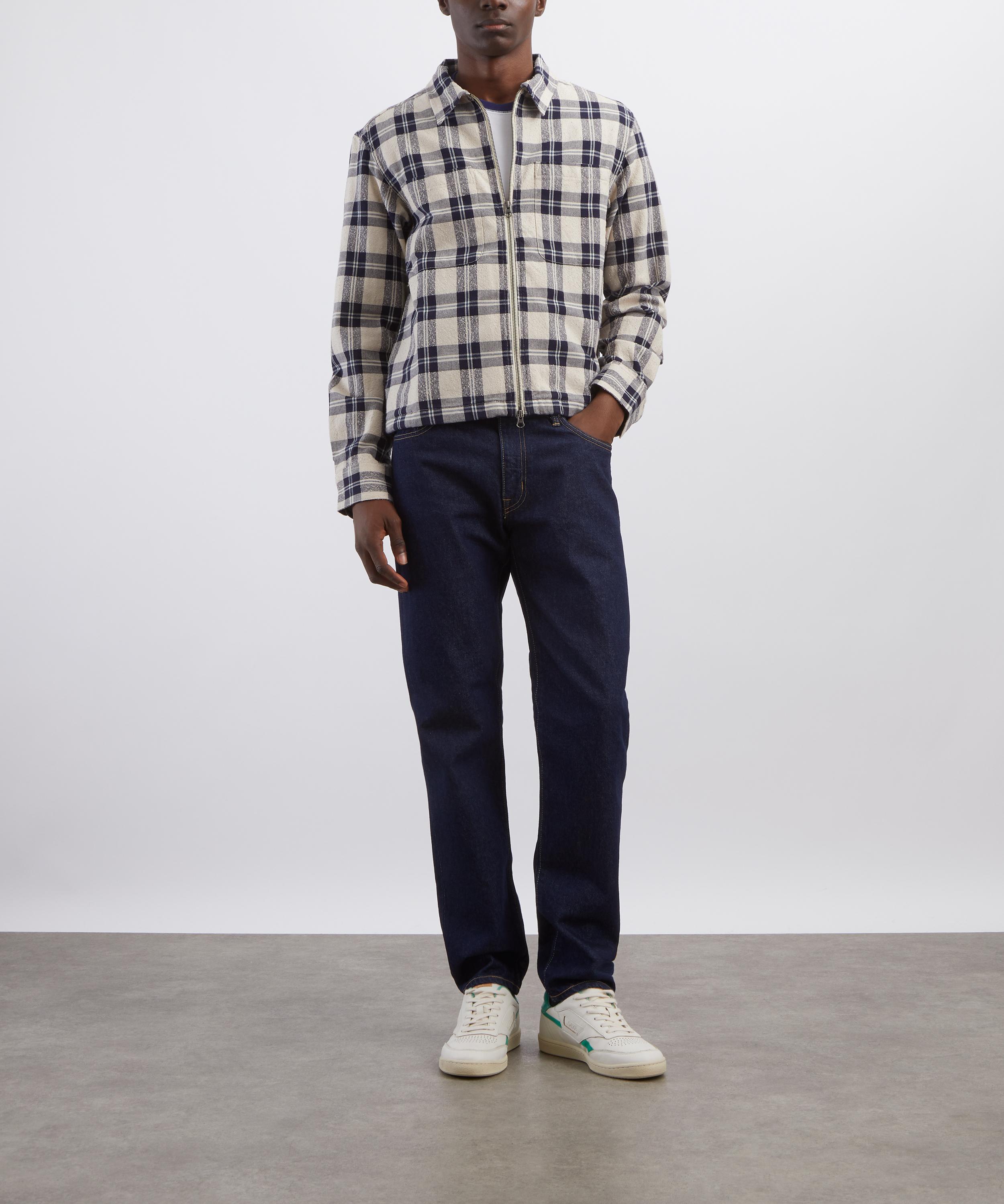 Edwin - Regular Tapered Jeans in Dark Used Wash image number 1