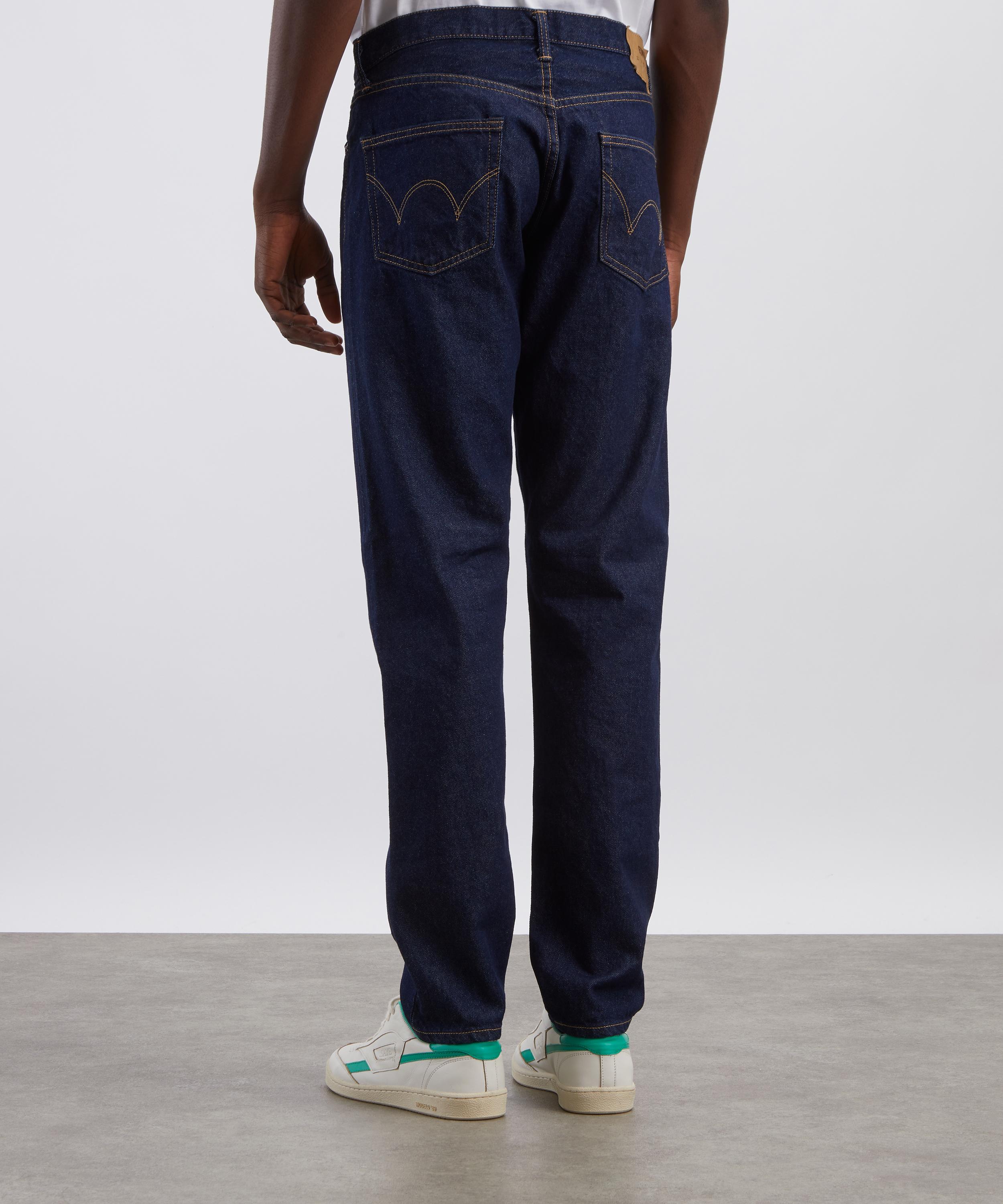 Edwin - Regular Tapered Jeans in Dark Used Wash image number 3