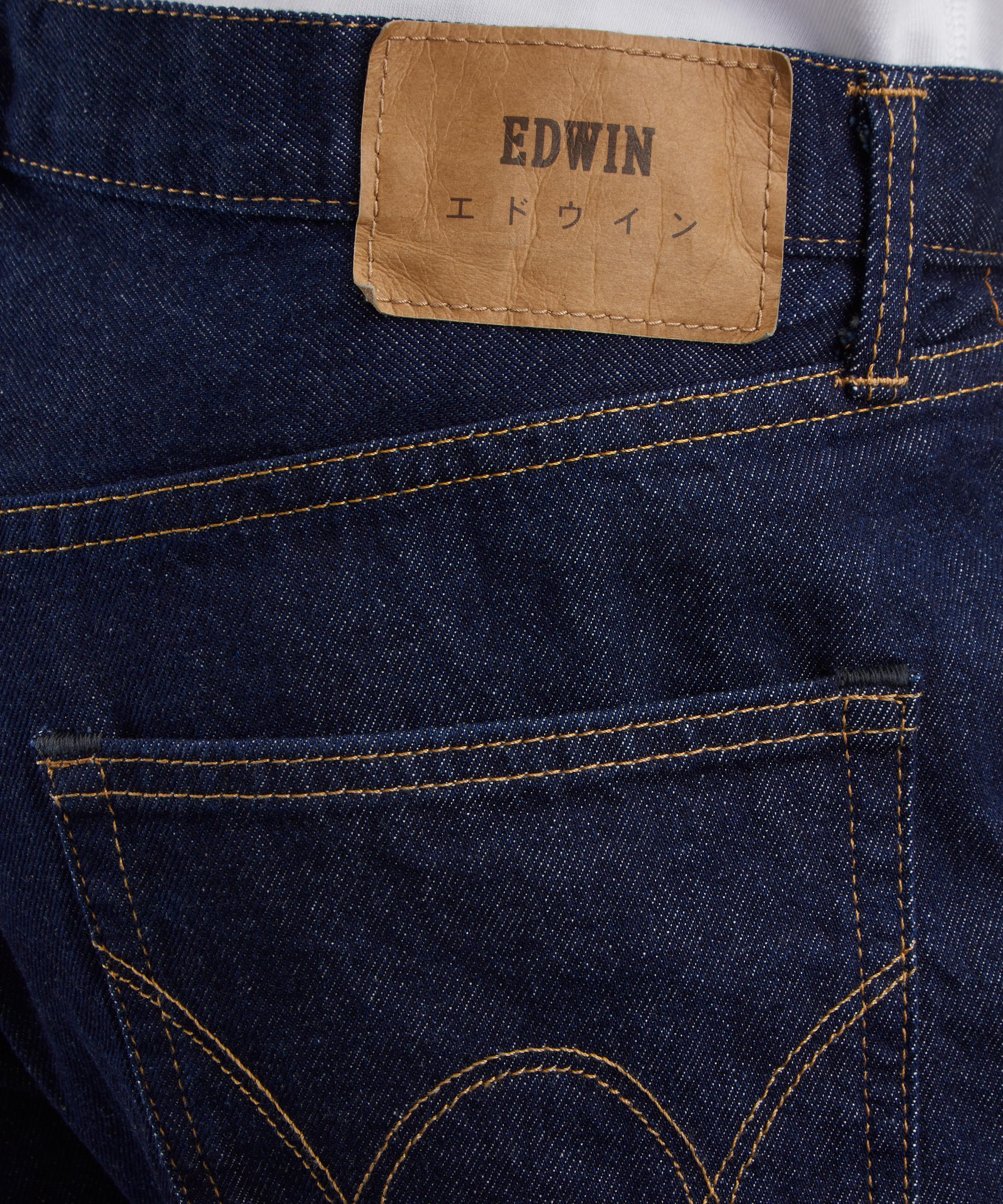 Edwin - Regular Tapered Jeans in Dark Used Wash image number 4