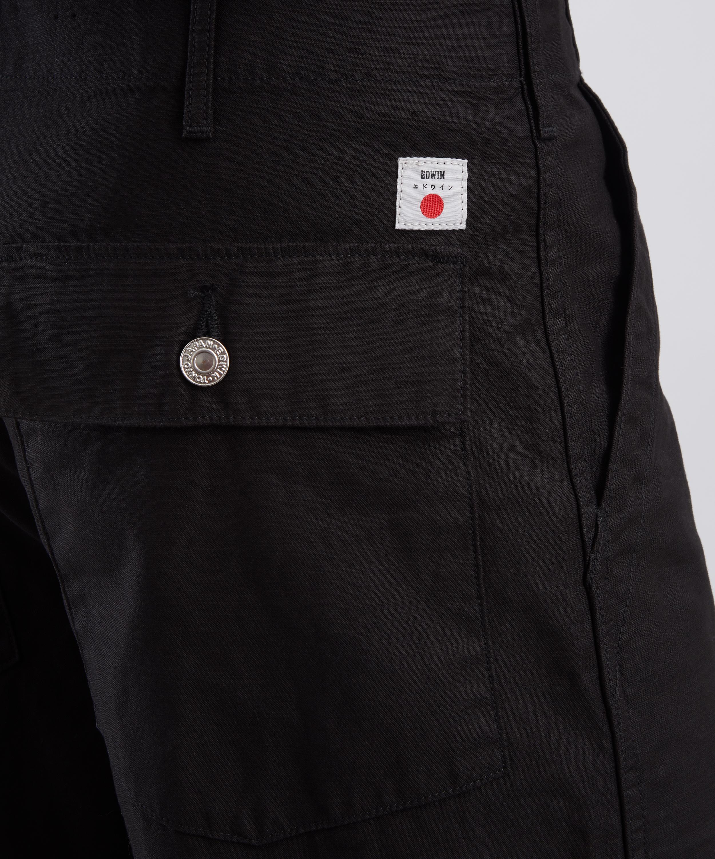 Edwin - Baker Trousers in Black image number 4