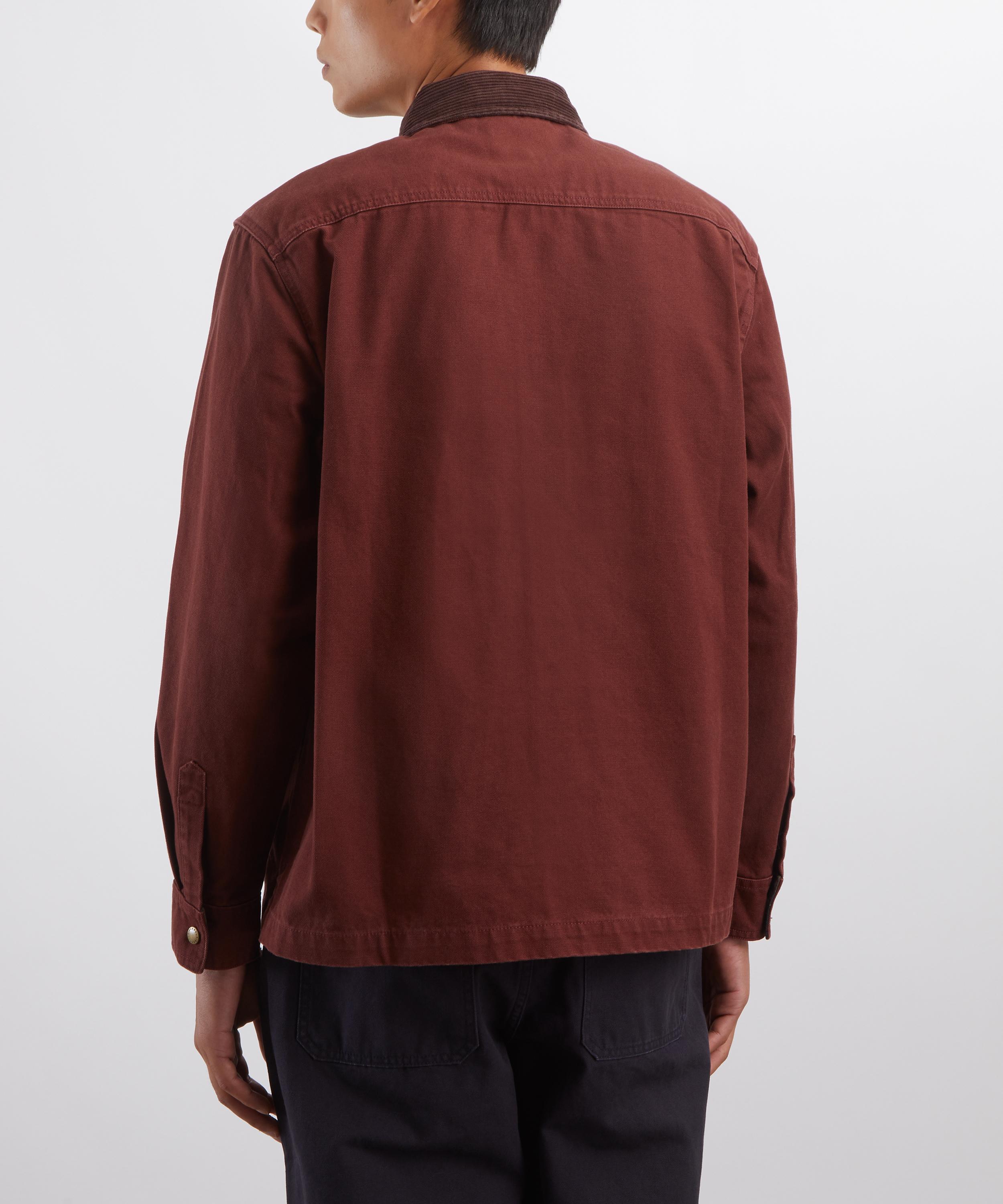 Barbour - Ursula Oversized Overshirt in Chestnut image number 3