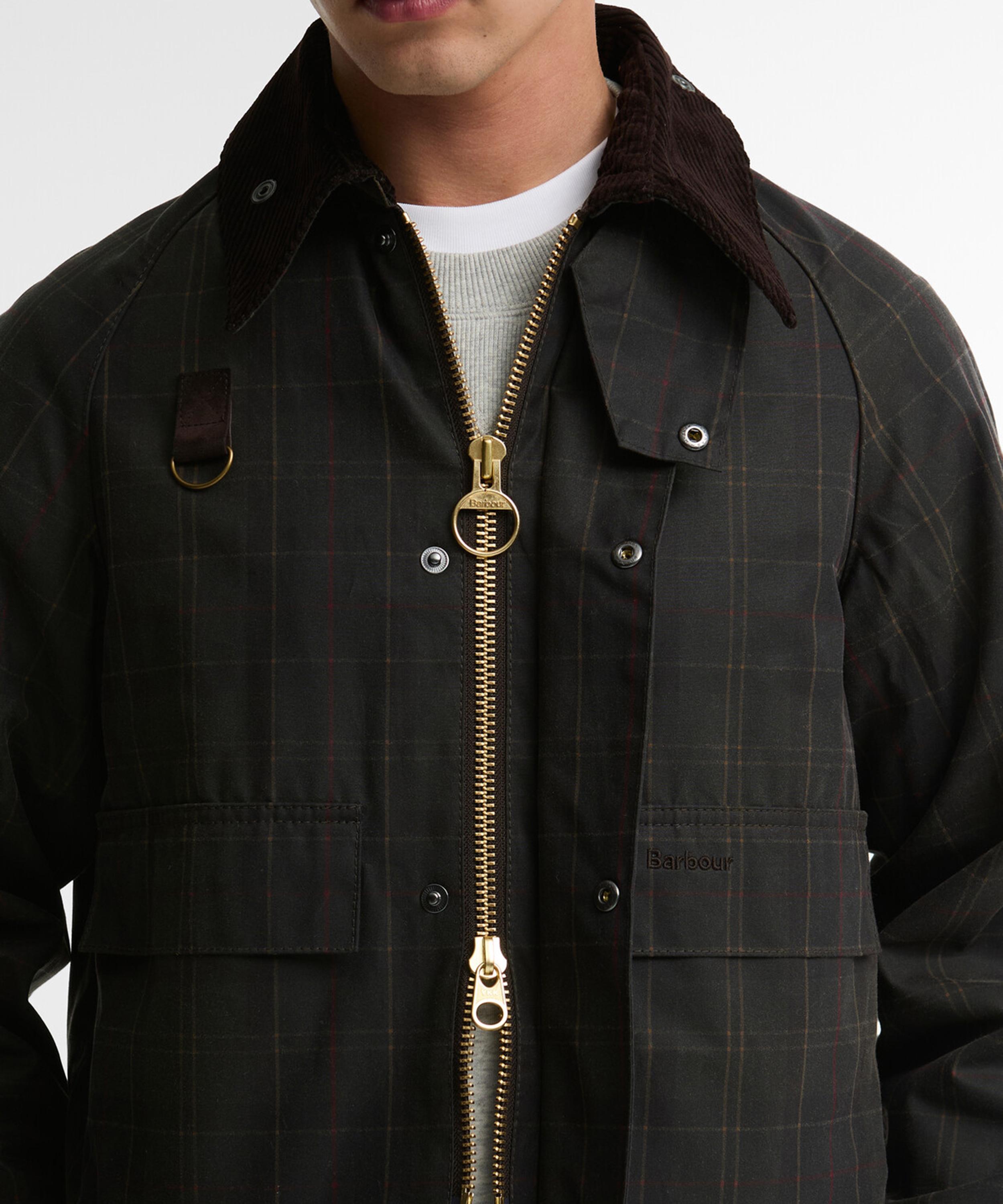 Barbour Tartan Spey Wax Jacket | Liberty