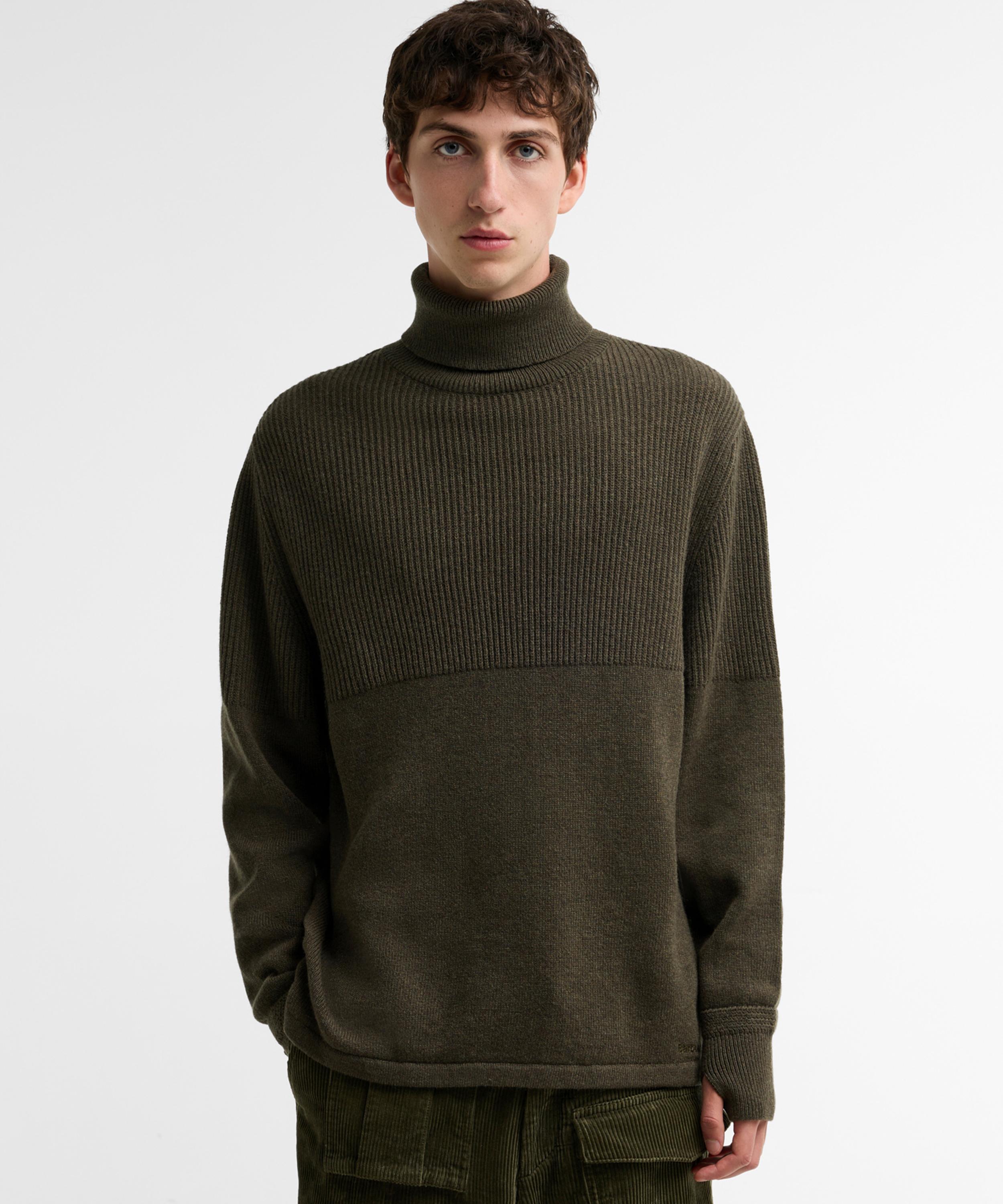 Barbour - Barbour x Norbit Funnel-Neck Jumper image number 1