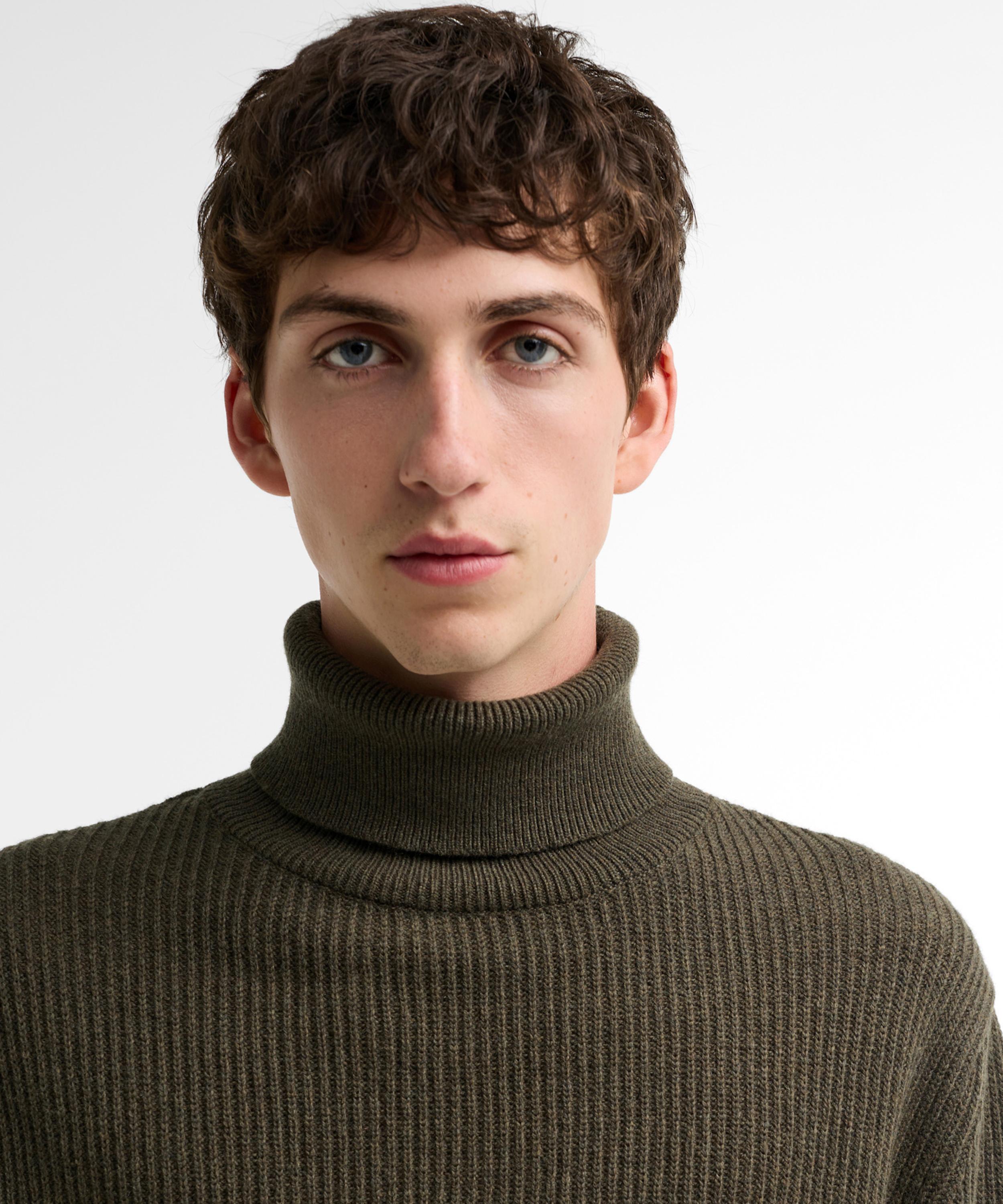 Barbour - Barbour x Norbit Funnel-Neck Jumper image number 5