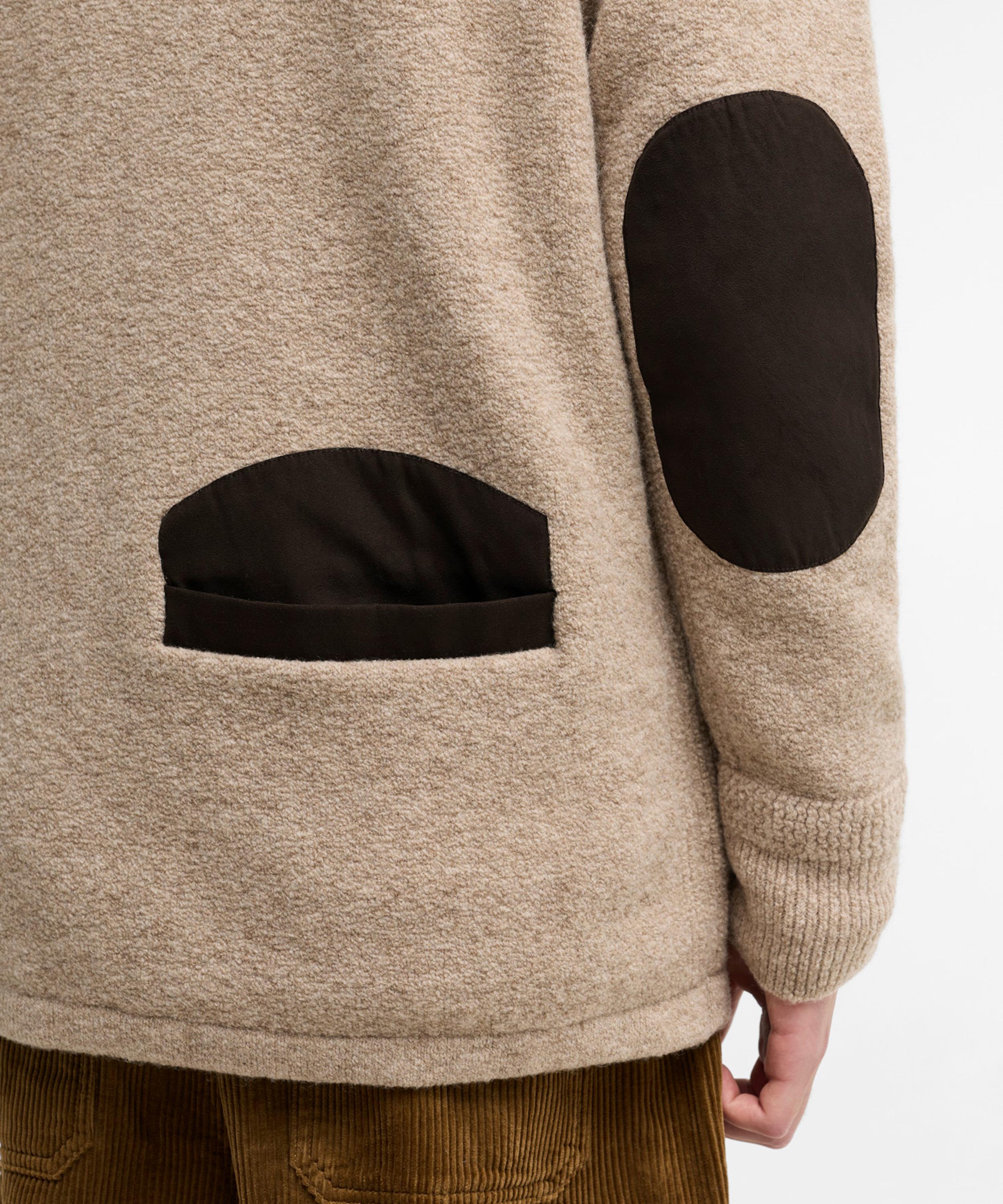 Barbour - Barbour x Norbit Boucl&eacute; Cardigan image number 4