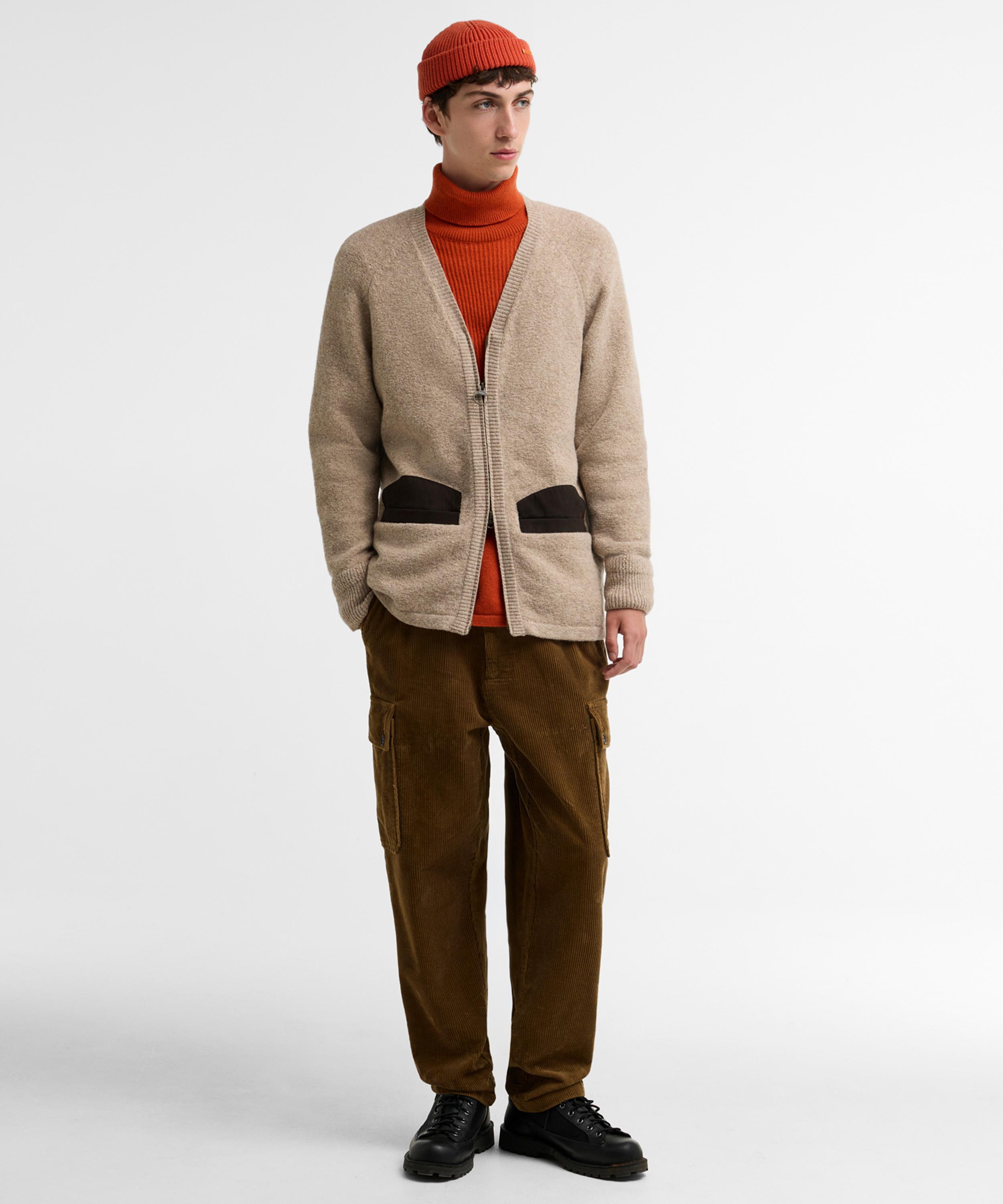 Barbour - Barbour x Norbit Boucl&eacute; Cardigan image number 6