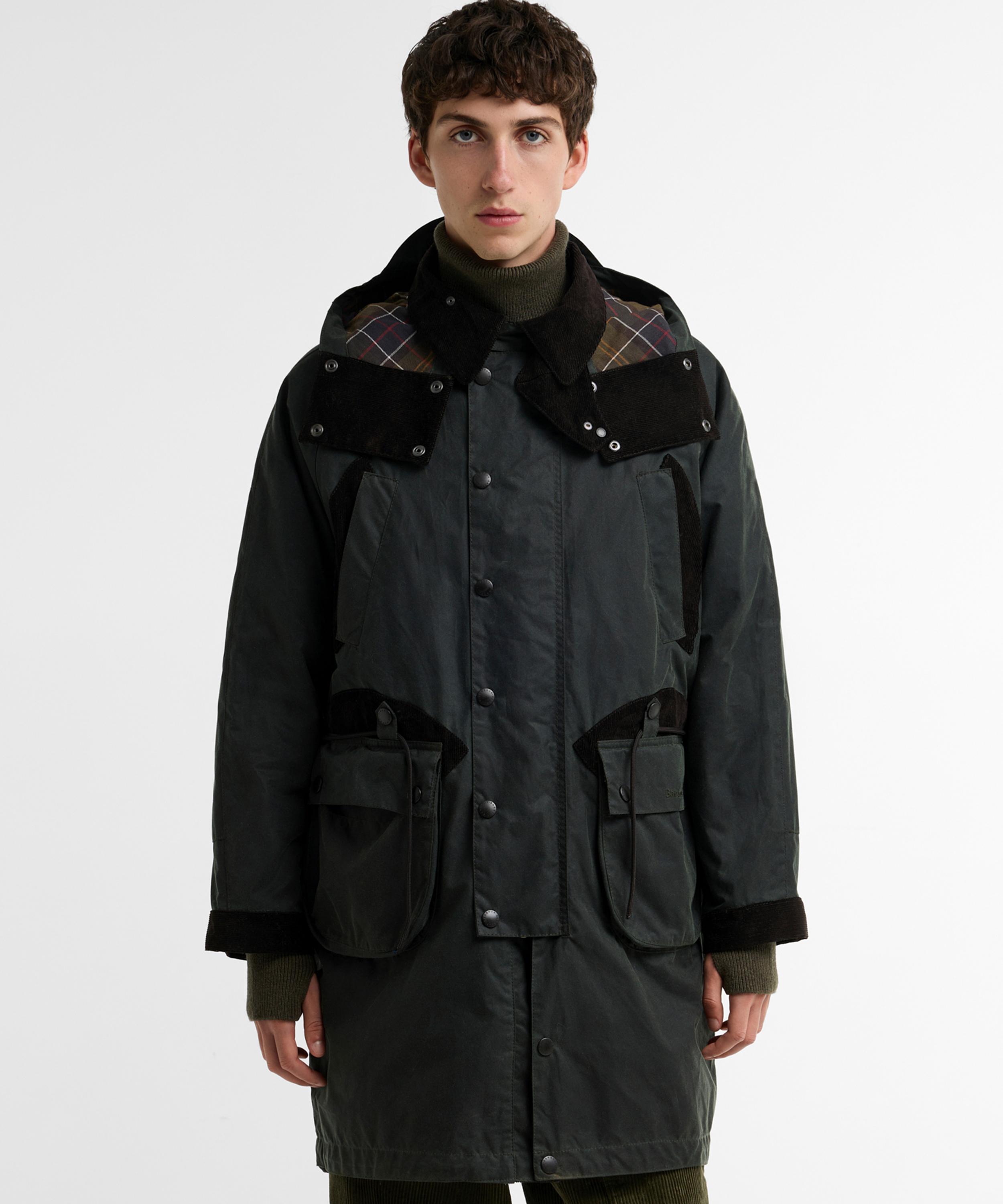 Barbour - Barbour x Norbit Long Wax Jacket image number 1