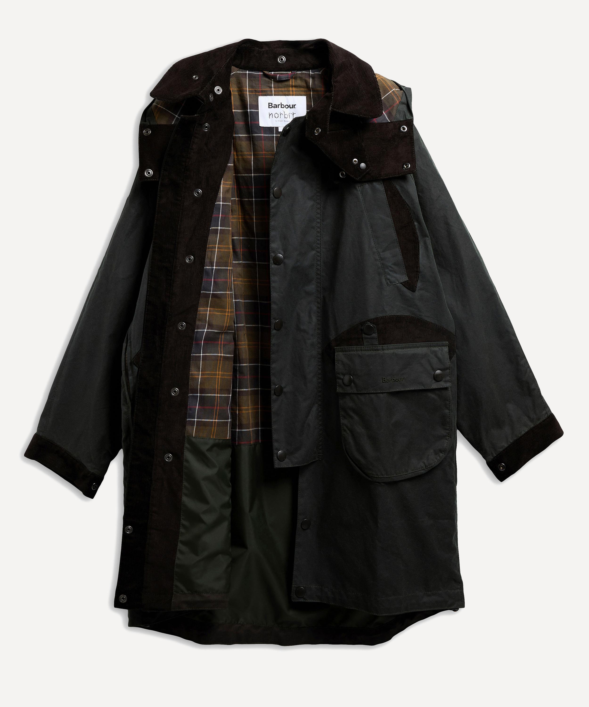 Barbour - Barbour x Norbit Long Wax Jacket image number 3