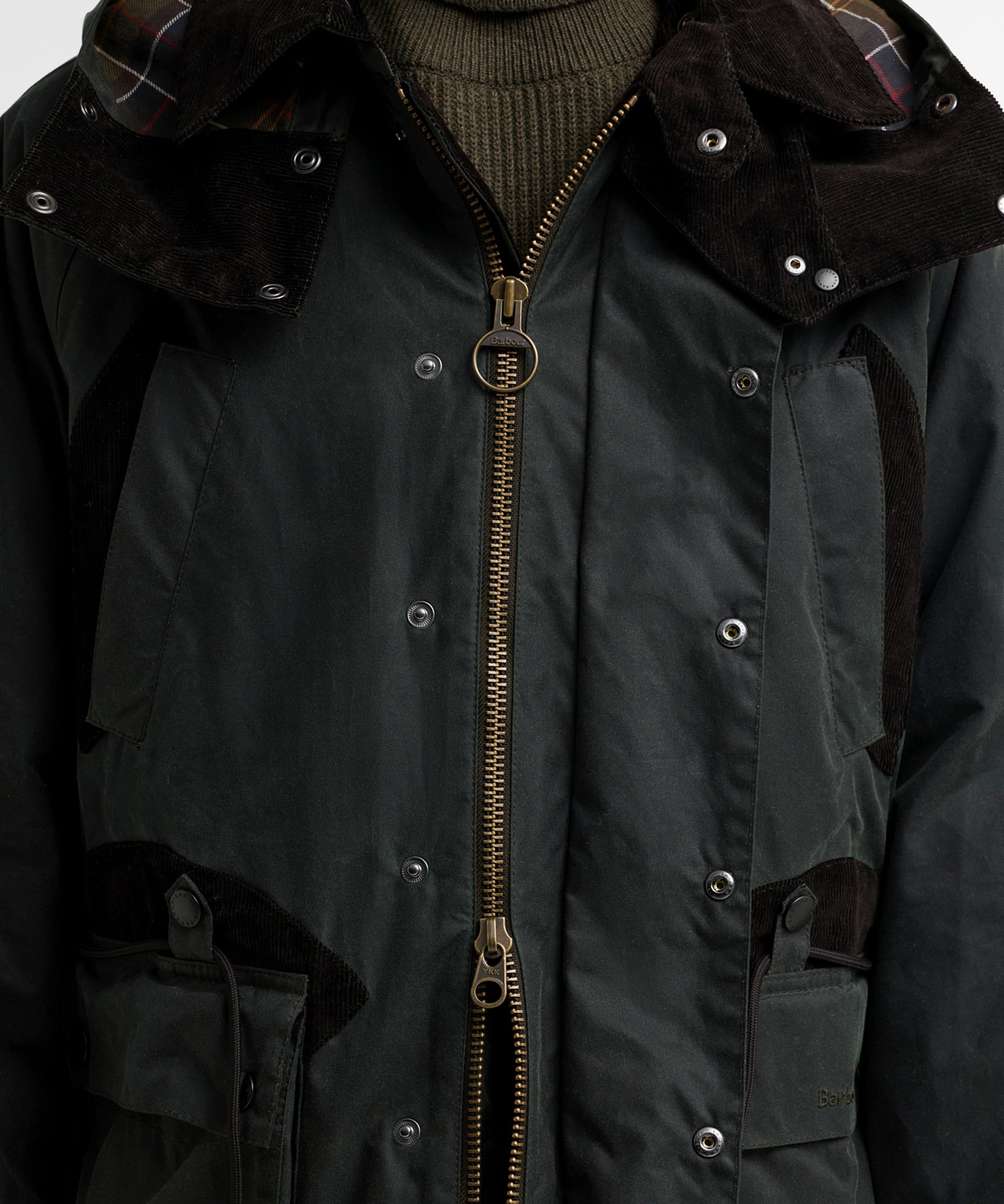 Barbour - Barbour x Norbit Long Wax Jacket image number 4