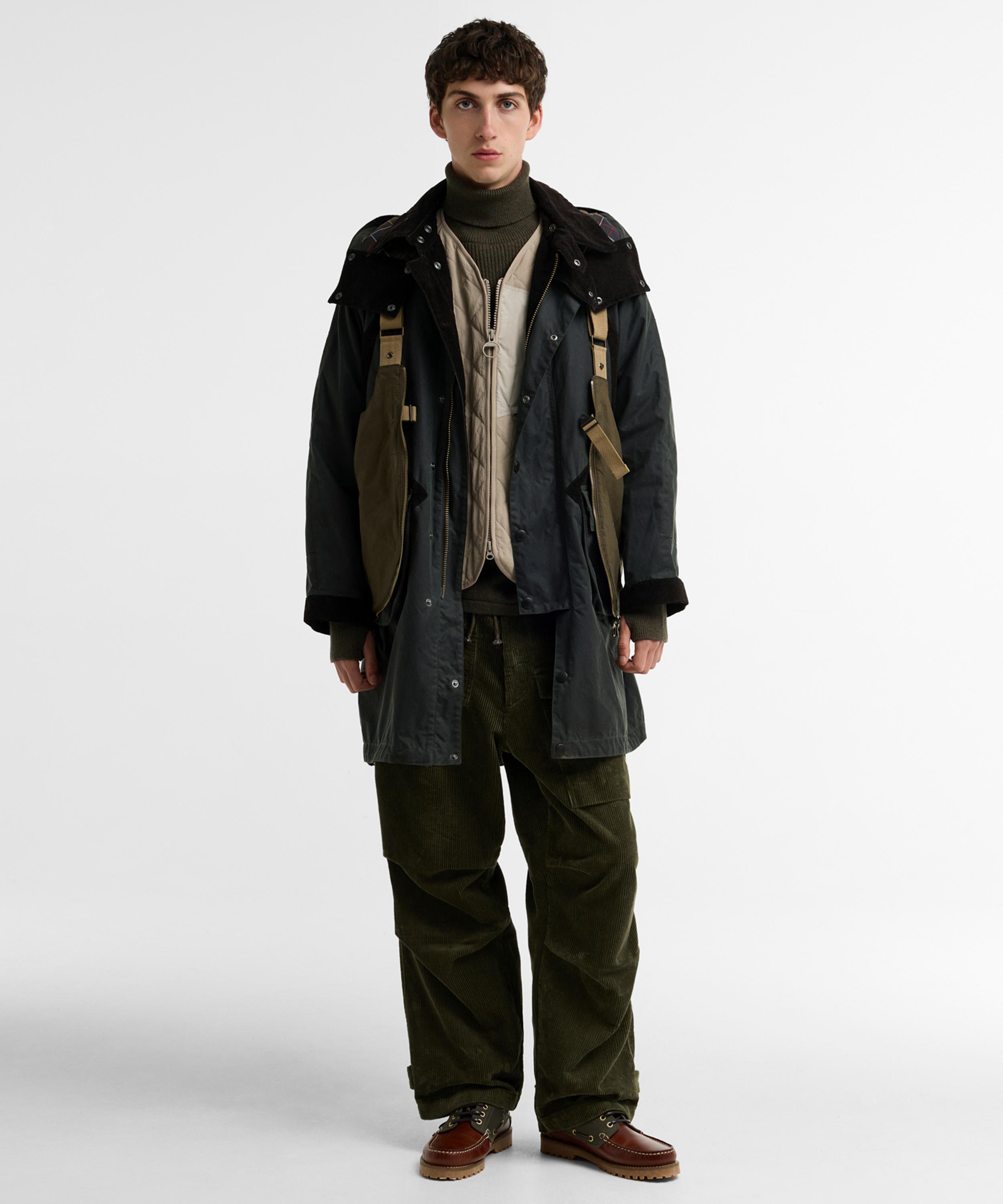 Barbour - Barbour x Norbit Long Wax Jacket image number 6