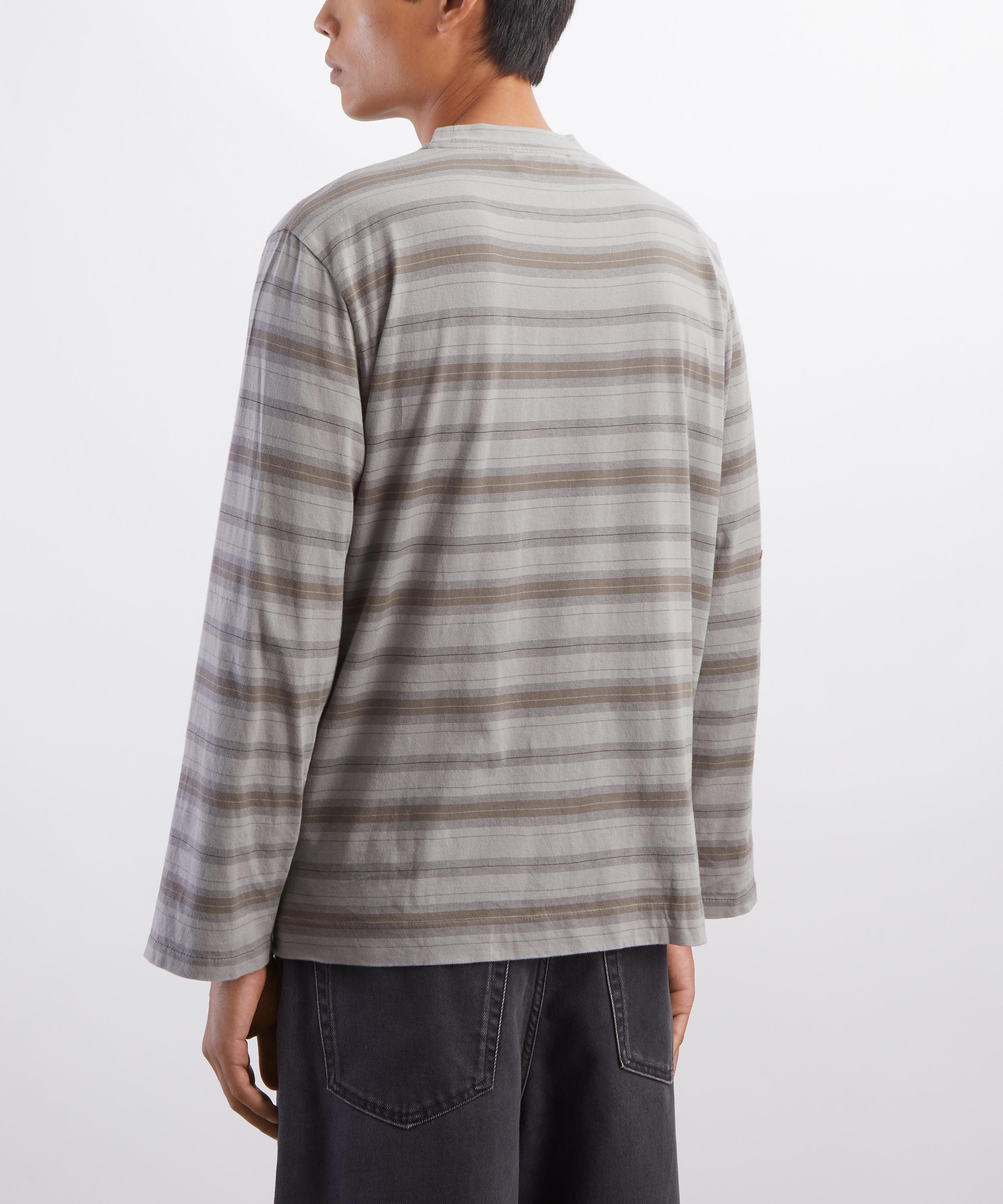 Our Legacy - Box Striped Cotton Jersey T-Shirt image number 3
