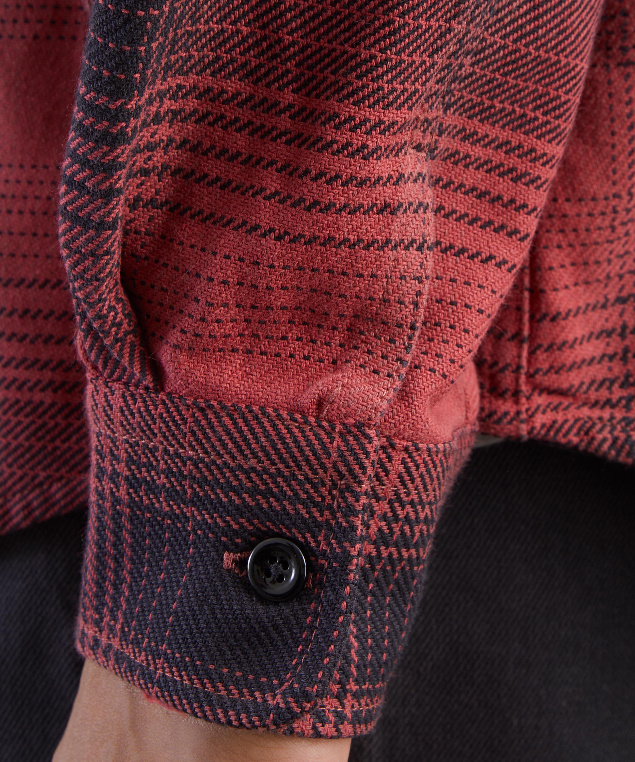 Our Legacy - Red Checked Cotton Shirt image number 4