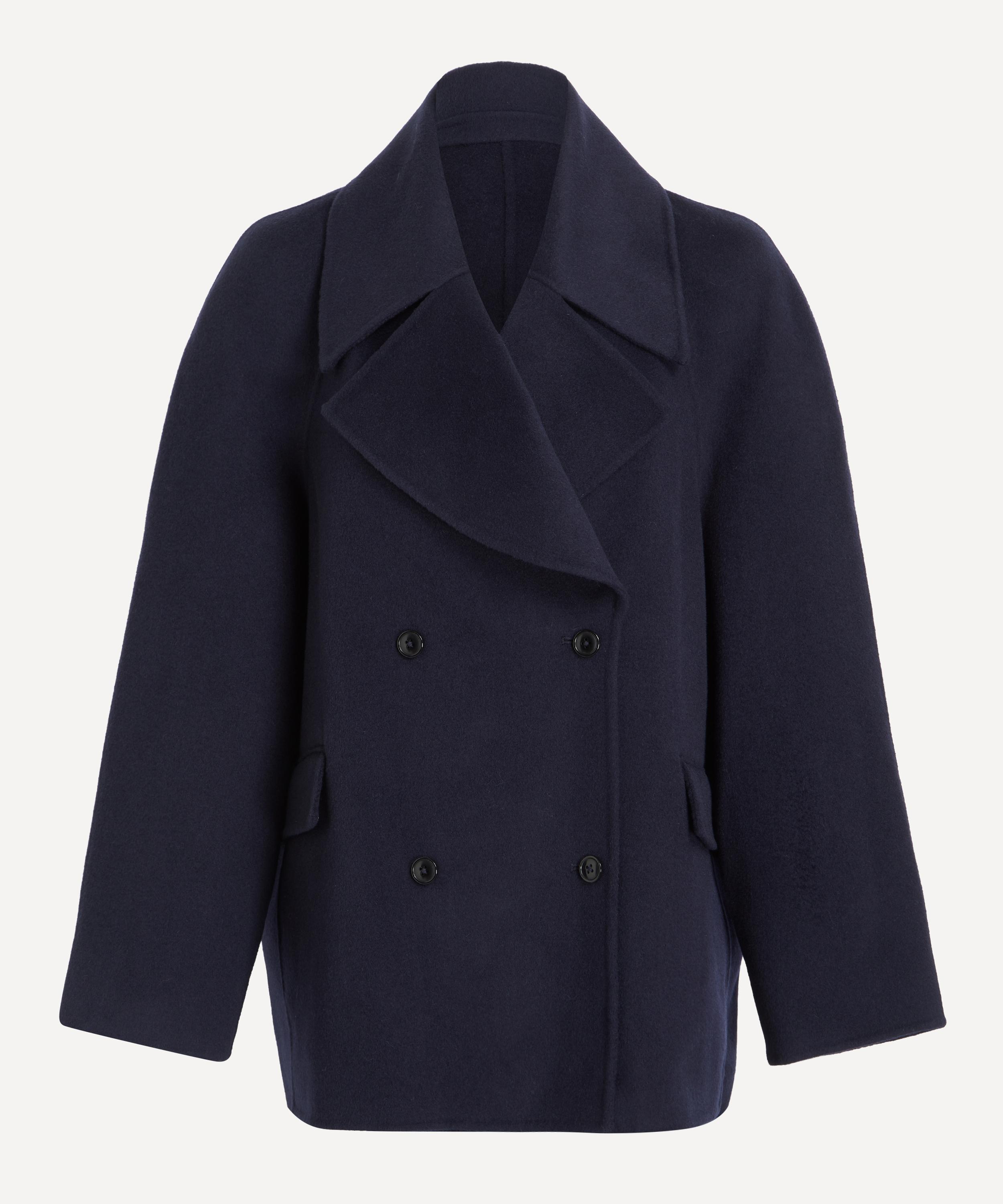 LOULOU DE SAISON - Neil Double-Breasted Wool-Cashmere Jacket image number 0