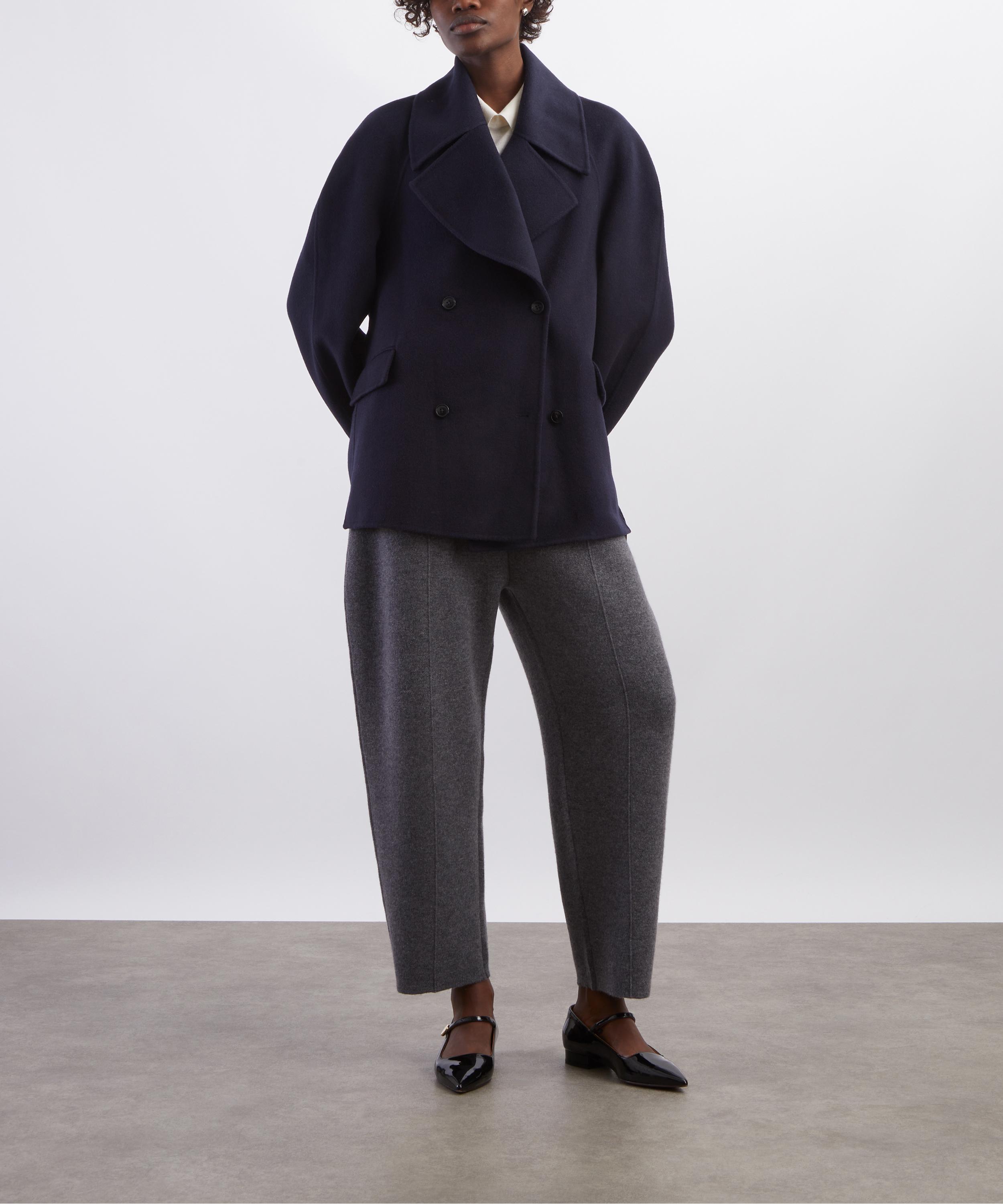 LOULOU DE SAISON - Neil Double-Breasted Wool-Cashmere Jacket image number 1