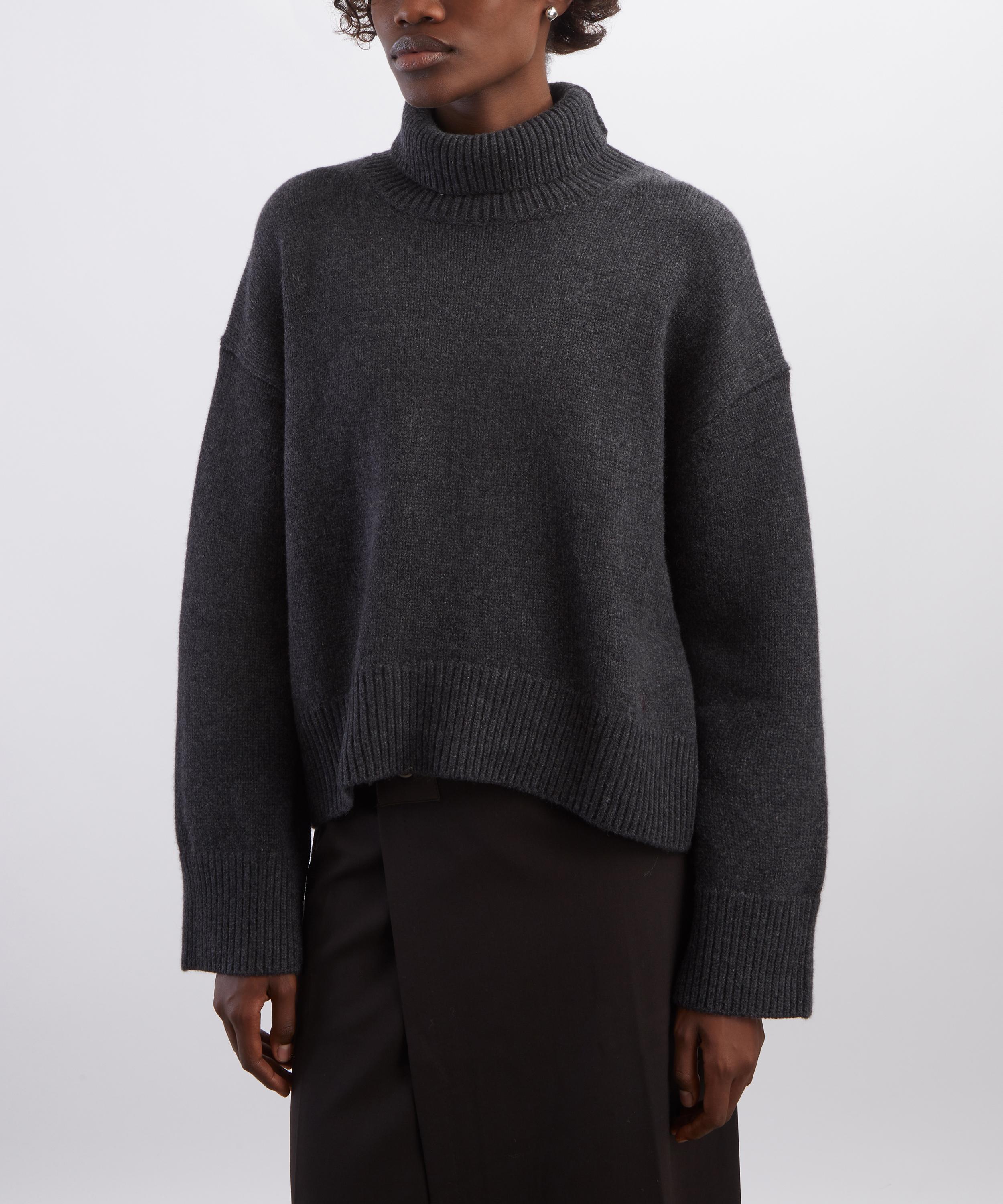 LOULOU DE SAISON - Jonah Dense Cashmere Jumper image number 2